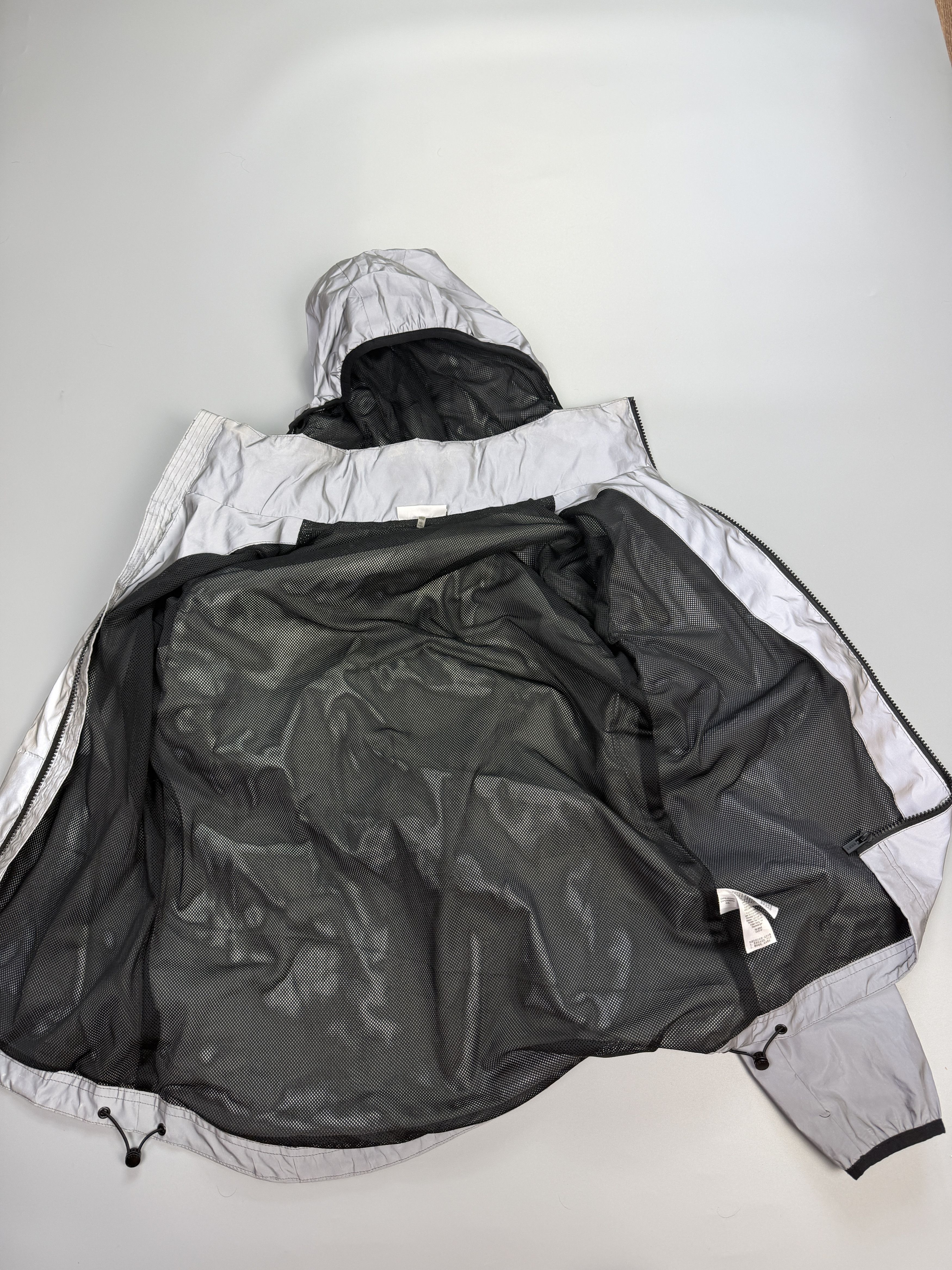 DKNY DKNY silver reflective windbreaker jacket full zip Size XS / US 0-2 / IT 36-38 - 10 Thumbnail