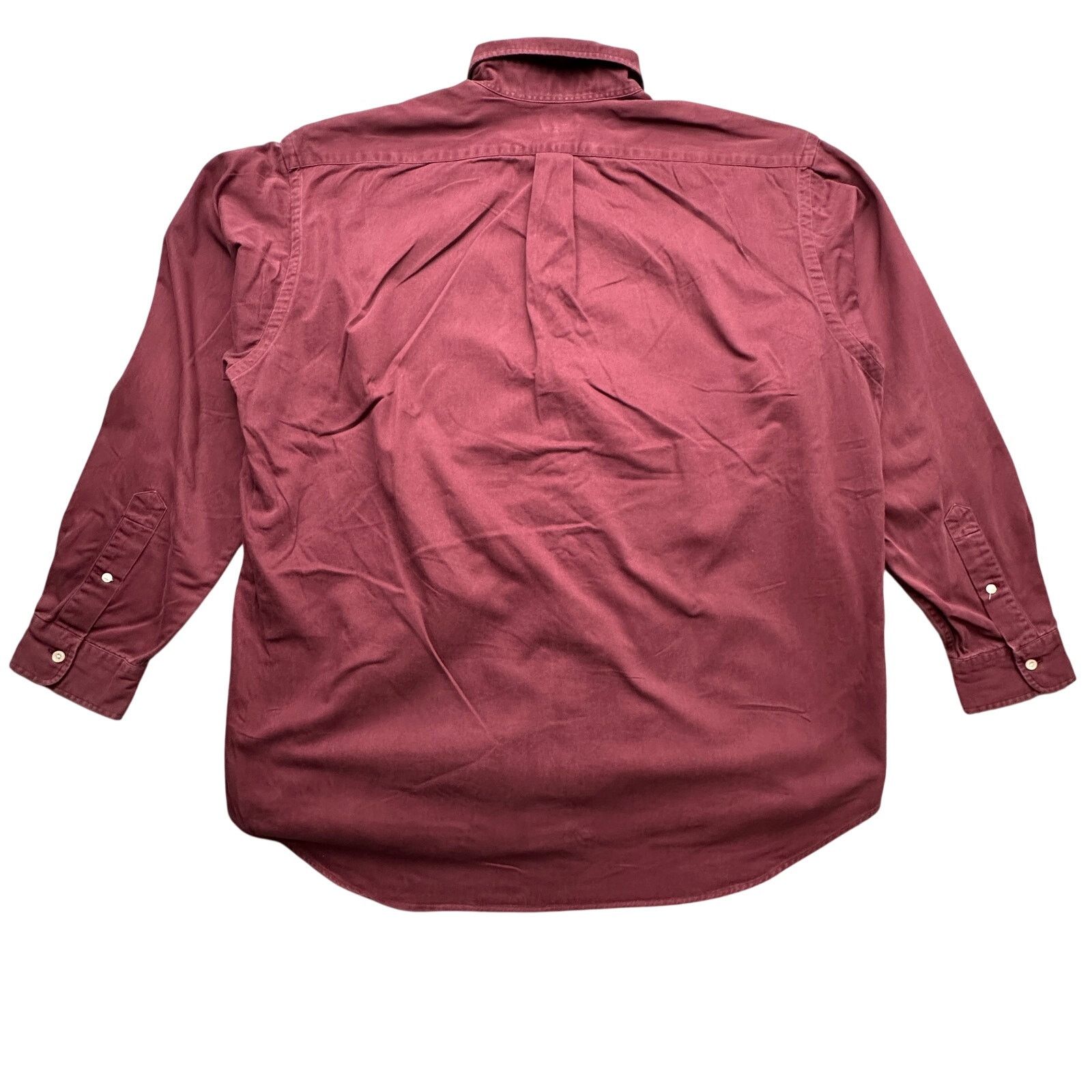 Ralph Lauren VTG Ralph Lauren The Blaire Button Down Red Shirt Mens XL Size US XL / EU 56 / 4 - 8 Thumbnail