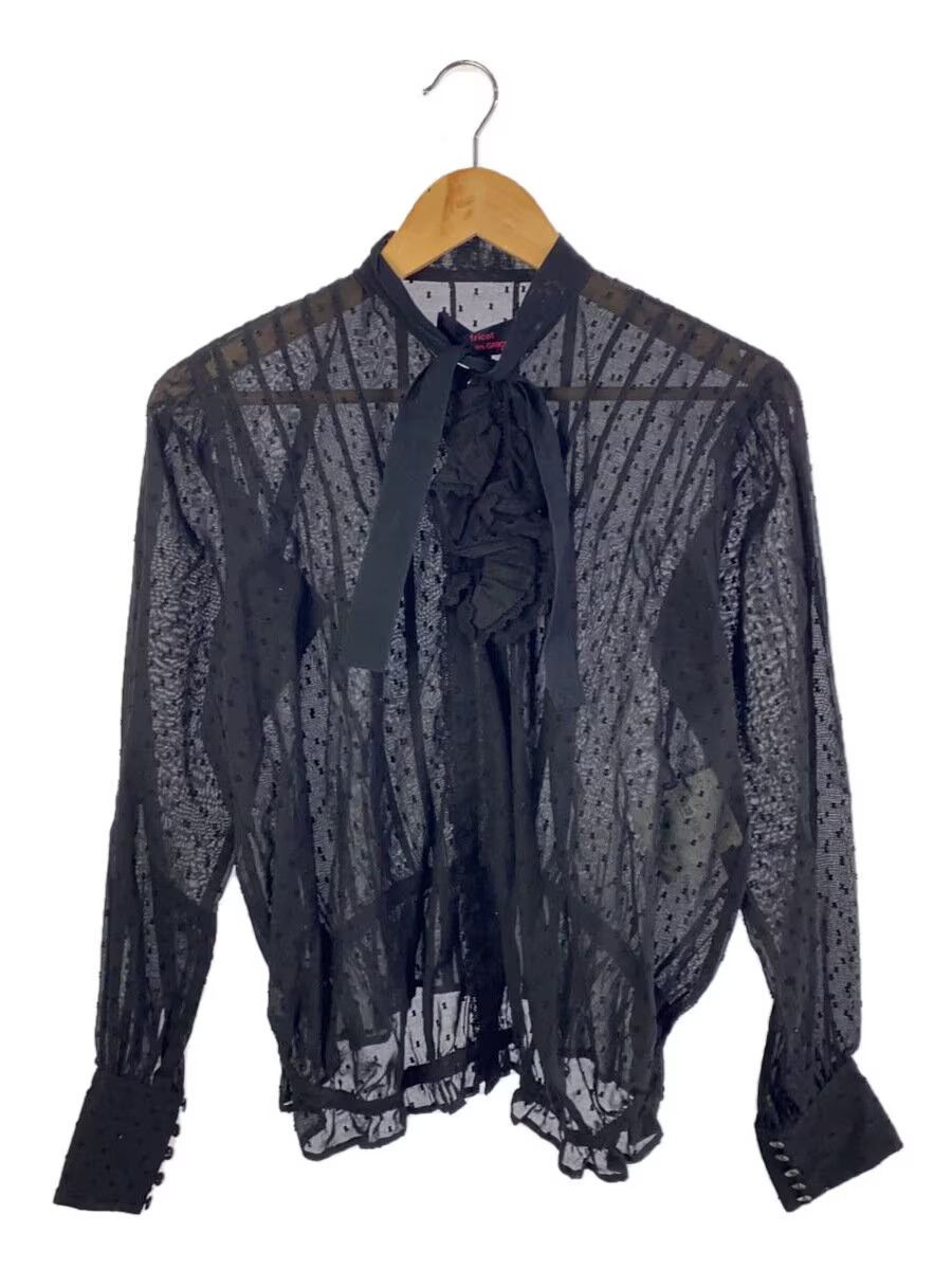 Comme des Garcons Ruffle Lace Cotton Blouse Size M / US 6-8 / IT 42-44 - 1 Thumbnail