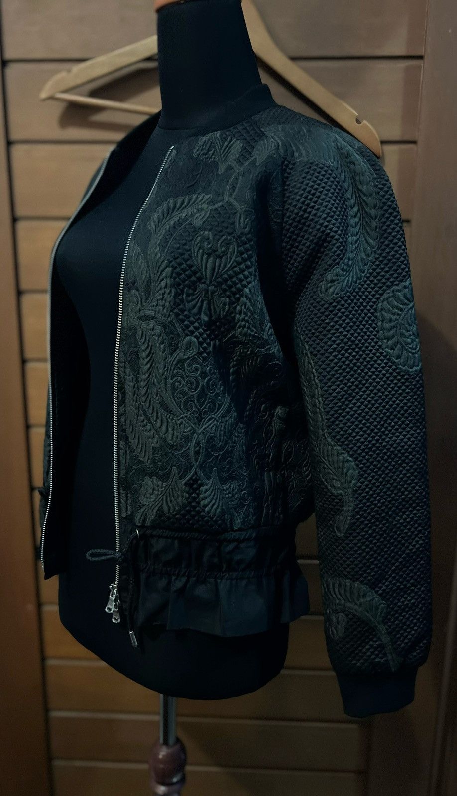 3.1 Phillip Lim 🔥 3.1 Phillip Lim Jacket 🔥 Black Embroidered Bomber Size M / US 6-8 / IT 42-44 - 6 Thumbnail