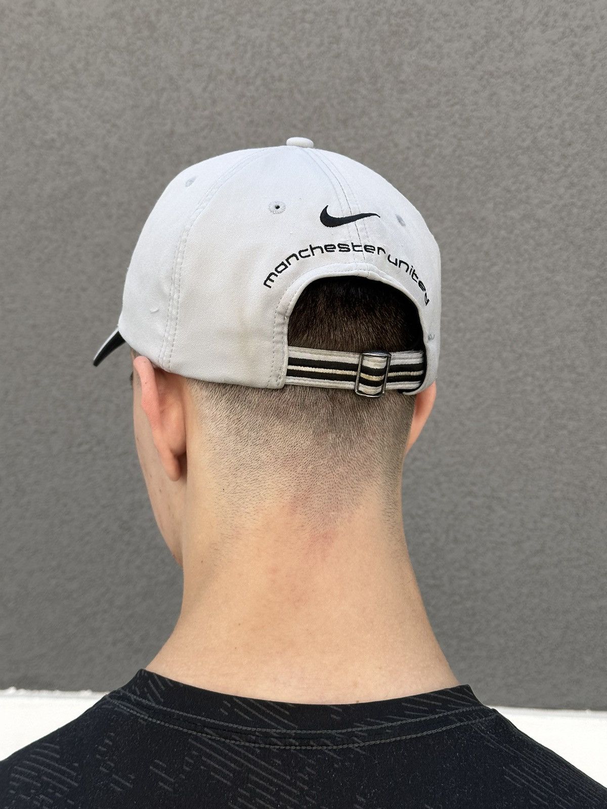 Nike × Vintage Vintage Nike Manchester United Cap Hat Y2K Football 00s Size ONE SIZE - 2 Thumbnail