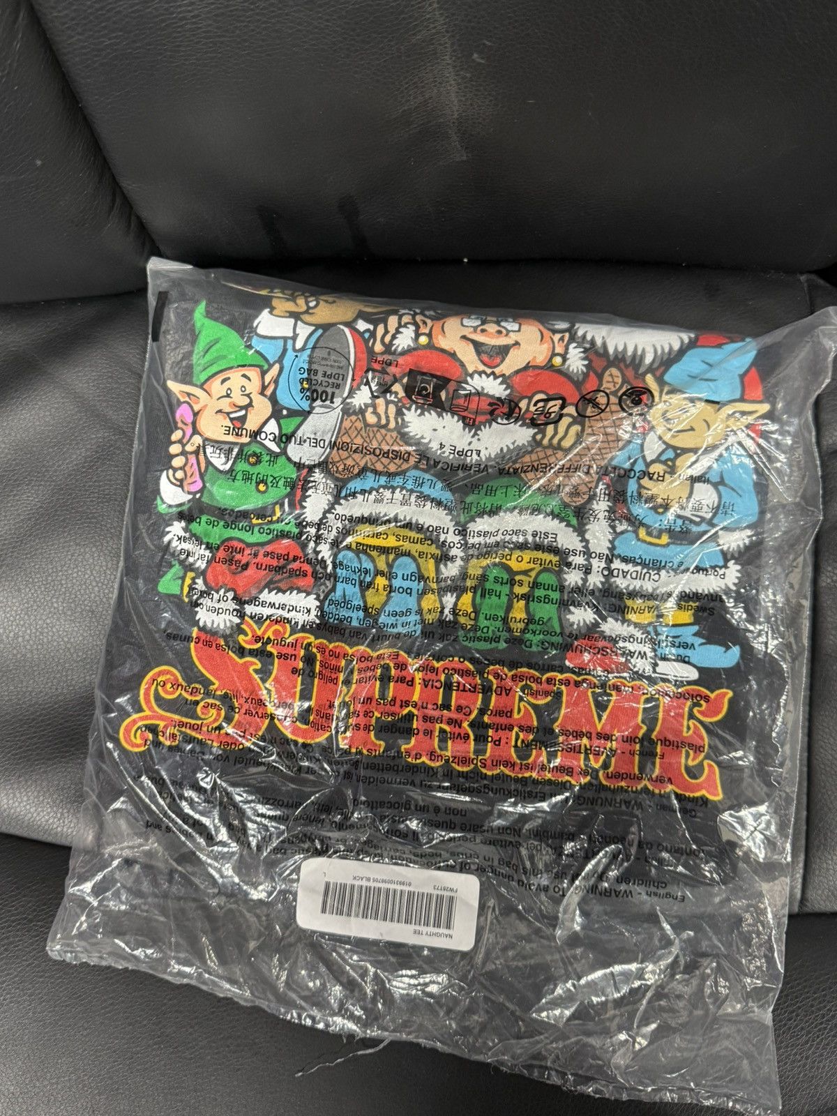 Supreme Supreme Naughty Tee Size US L / EU 52-54 / 3 - 2 Thumbnail