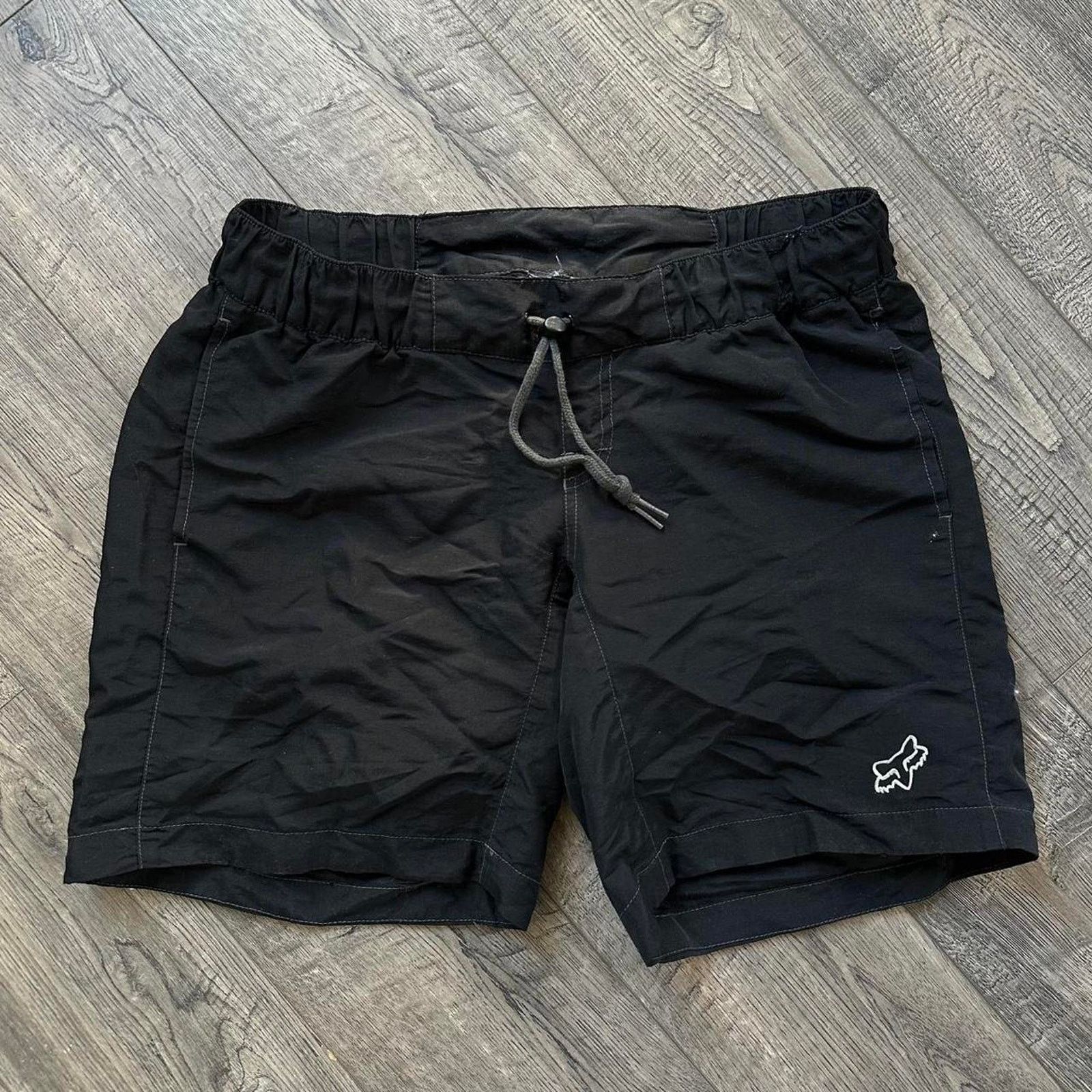 Fox Racing × Vintage Vintage Y2K 00s Fox Racing Black Sport Racing Gym Swim Short Size US 30 / EU 46 - 1 Thumbnail