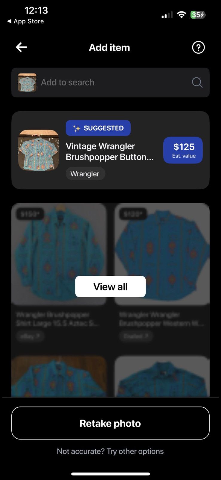 Wrangler VTG Wrangler Brushpopper Shirt Western Rodeo Aztec Cowboy Size US XL / EU 56 / 4 - 5 Thumbnail