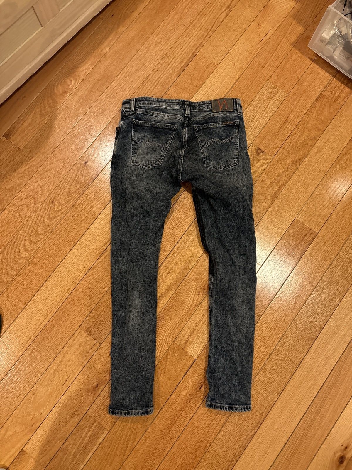 Nudie Jeans Nudie Skinny Lin Patches Denim Size US 30 / EU 46 - 2 Thumbnail