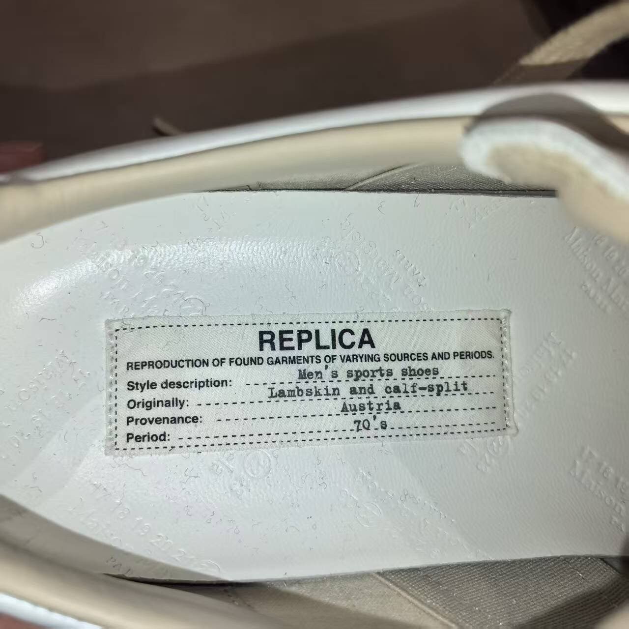Maison Margiela Maison Margiela Replica Gats -39.5 - Box damaged Size US 6.5 / EU 39-40 - 9 Thumbnail