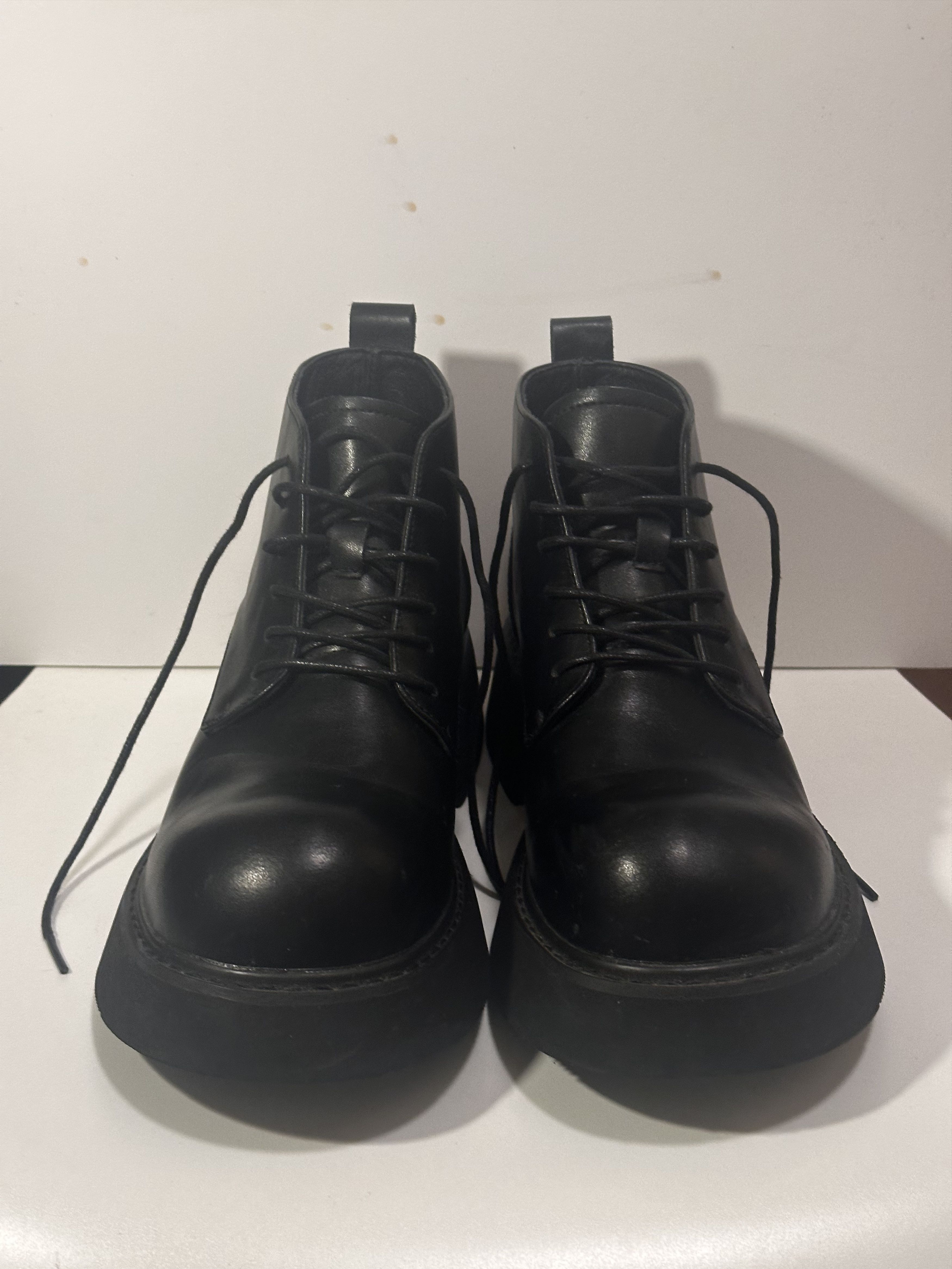 Japanese Brand Chunky Derby Half Boots Size US 8 / EU 41 - 3 Thumbnail