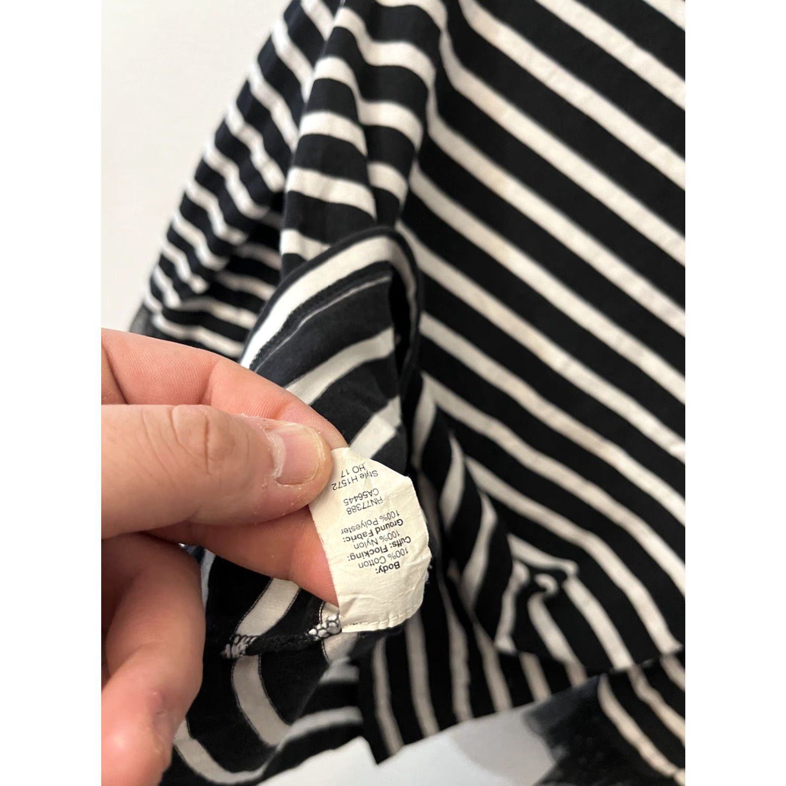 J.Crew J.CREW Nautical Striped Shirt Women's XS Long Sleeve Boat Neck Cotton White Size XS / US 0-2 / IT 36-38 - 4 Thumbnail