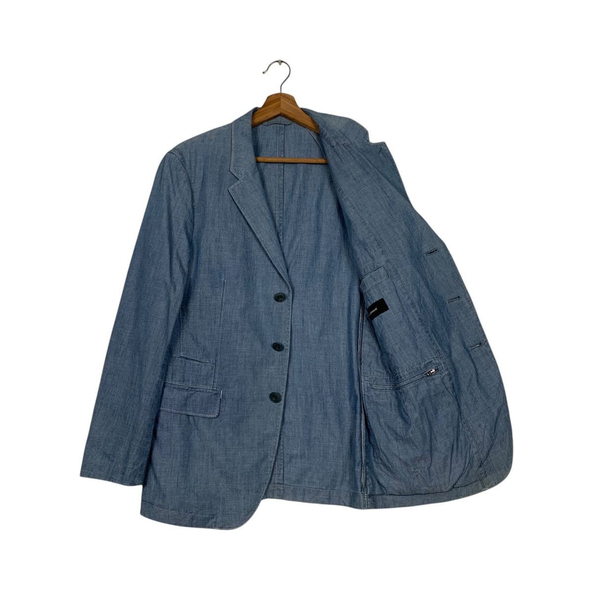 Lemaire × Uniqlo UNIQLO and LEMAIRE Jeans Blazer Suit Jacket #2335-C104 Size US S / EU 44-46 / 1 - 9 Thumbnail