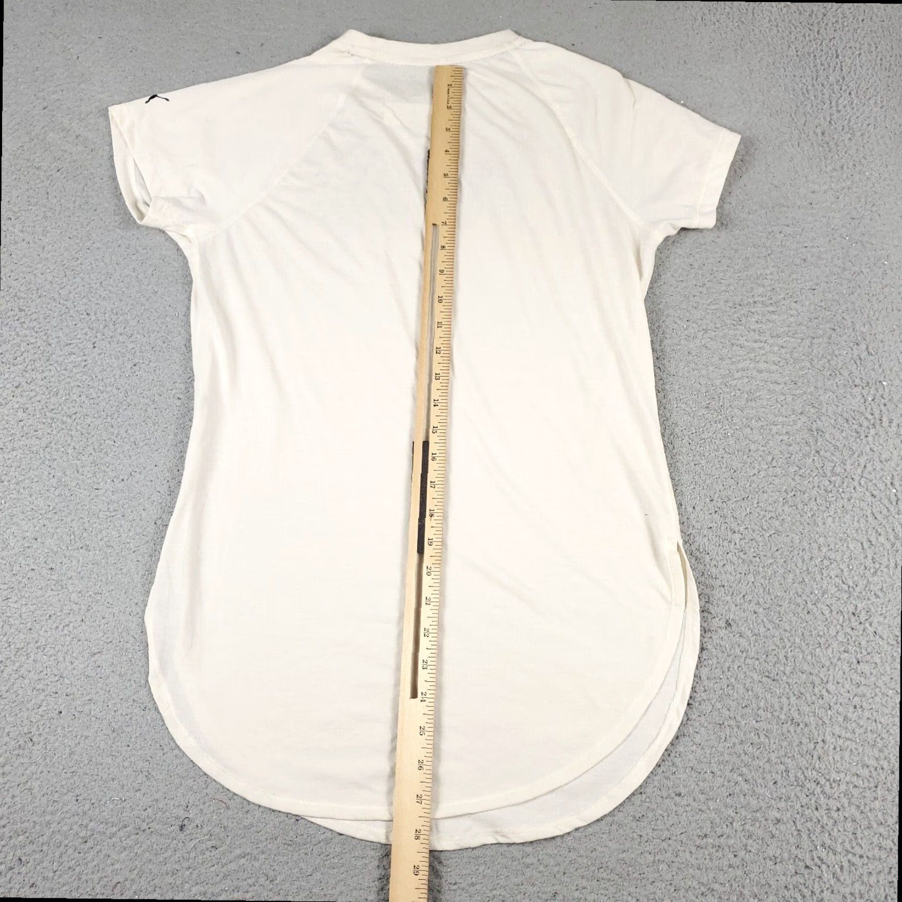 Puma Puma Womens Shirt XS Extra Small Ivory Casual Ladies Size XS / US 0-2 / IT 36-38 - 6 Thumbnail