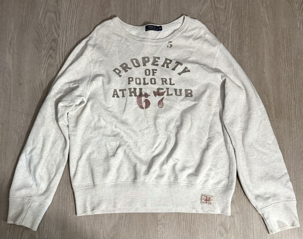 Polo Ralph Lauren Polo Ralph Lauren Crewneck Sweatshirt Athletic Club Size US XL / EU 56 / 4 - 1 Thumbnail