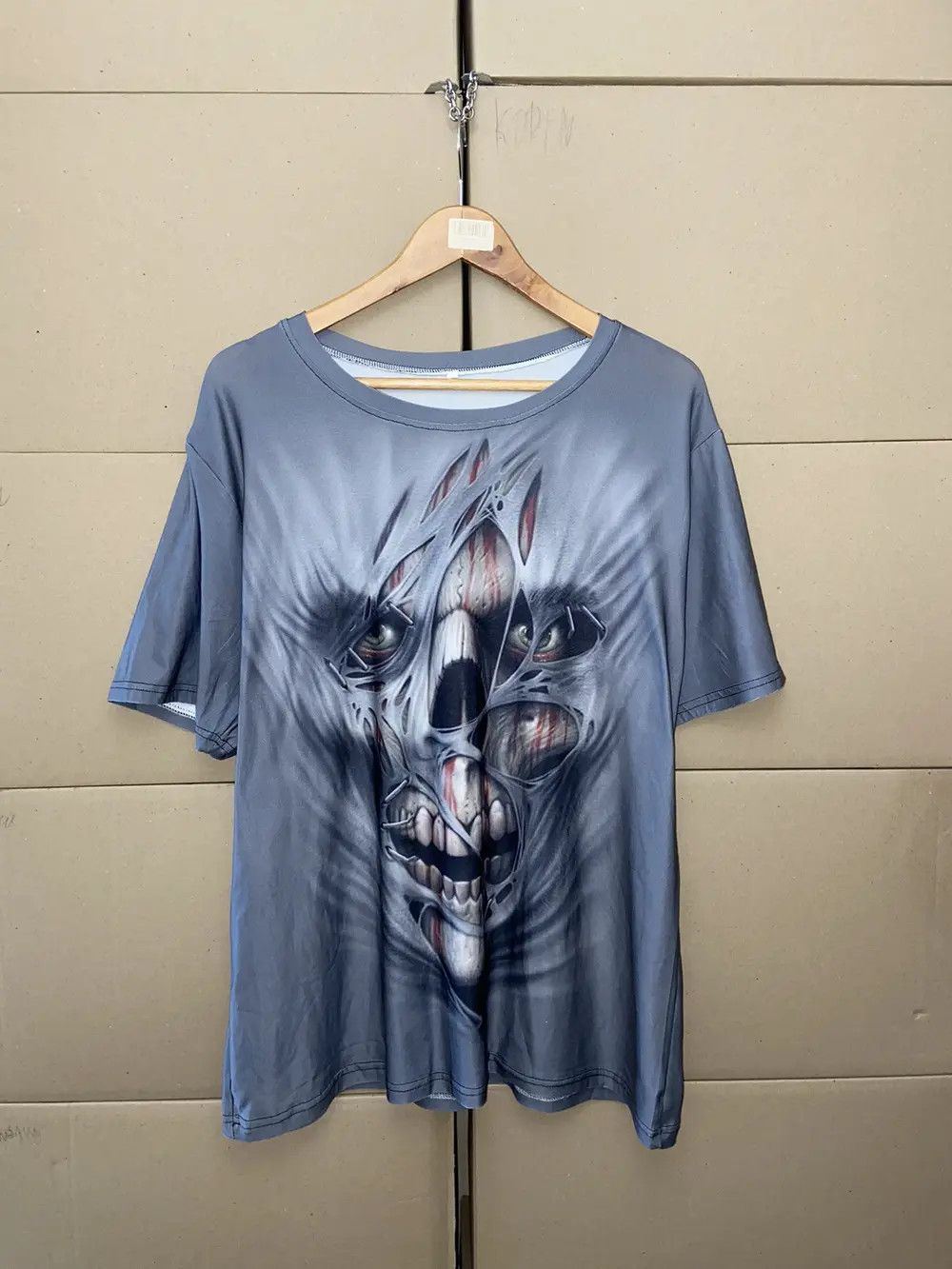 Affliction VINTAGE SKULLS Y2K FADED TEE T SHIRT AFFLICTION JAPANESE DRI Size US XL / EU 56 / 4 - 1 Thumbnail