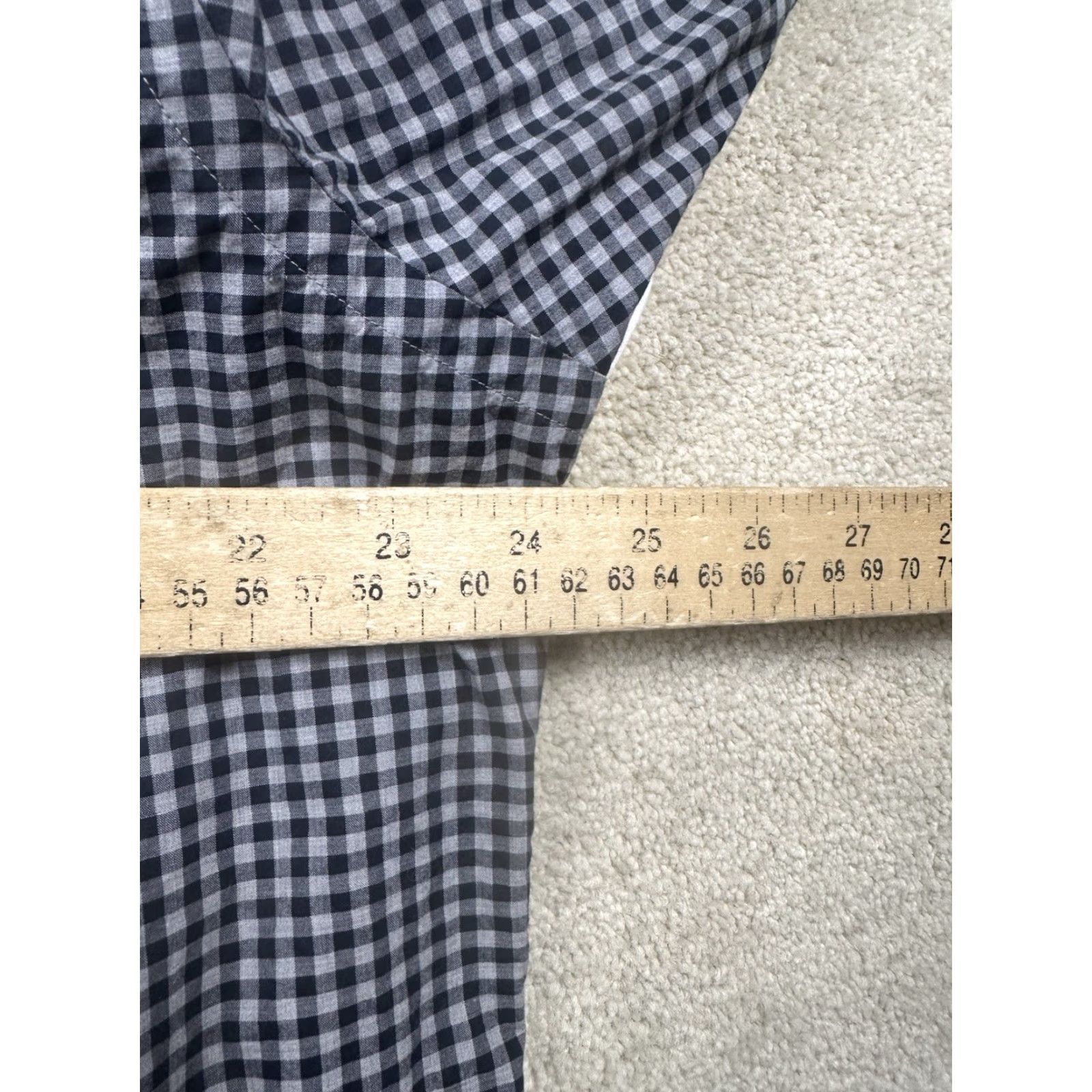 Polo Ralph Lauren Polo Ralph Lauren Button-Up Shirt Mens XL Gray Check Classic Fit Stretch Shirt Size US XL / EU 56 / 4 - 5 Thumbnail