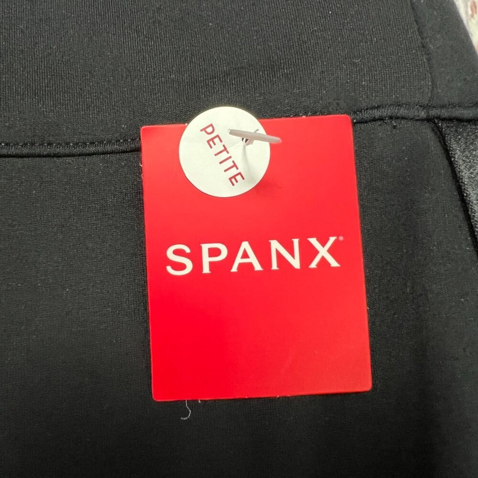 Spanx SPANX Ponte Straight Pant Black Petite L Cropped NWT Size 30" / US 8 / IT 44 - 3 Thumbnail