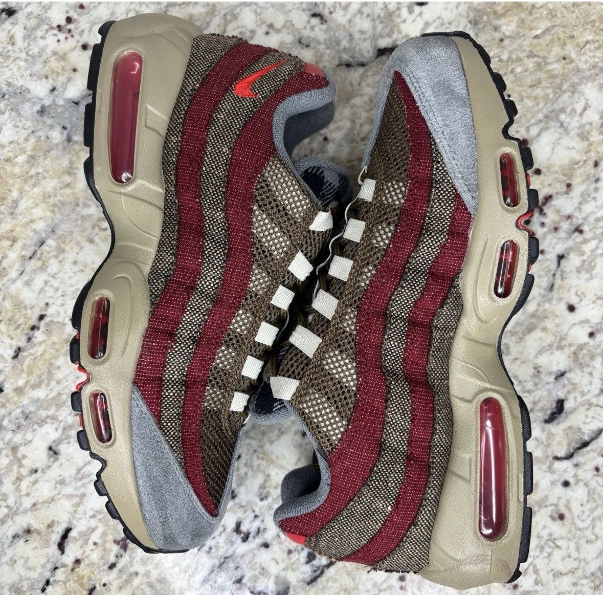Nike Size 8.5-Nike Air Max 95 Freddy Krueger LIGHTLY WORN NO BOX Size US 8.5 / EU 41-42 - 12 Thumbnail
