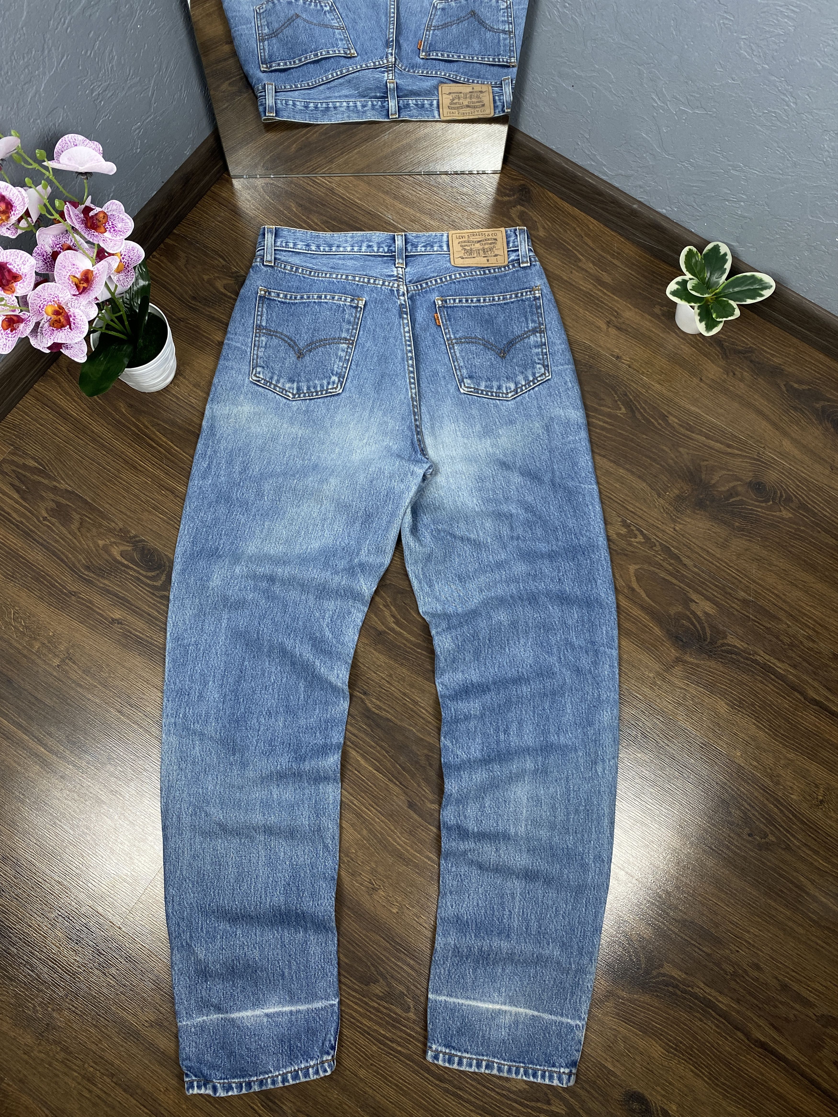 Levi's × Levi's Vintage Clothing Levi's 891 90s vintage womens jeans washed denim pants Size 27" / US 4 / IT 40 - 1 Thumbnail