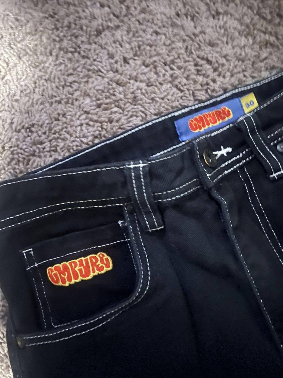 Empyre Empyre Black Jeans Size US 30 / EU 46 - 4 Thumbnail