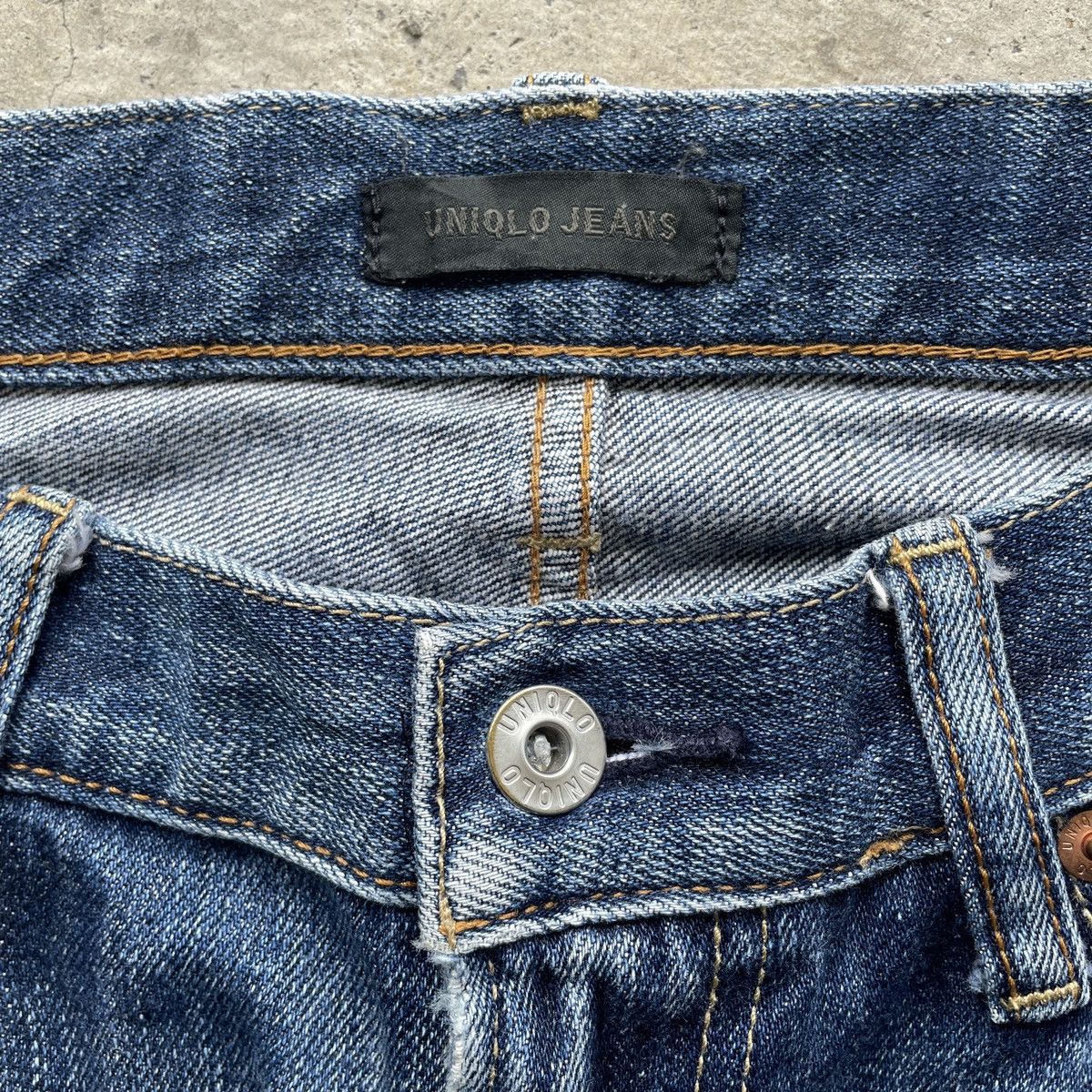 Japanese Brand Vintage Japanese Faded Jeans Pants Distressed Denim W32x30 Size US 32 / EU 48 - 6 Thumbnail