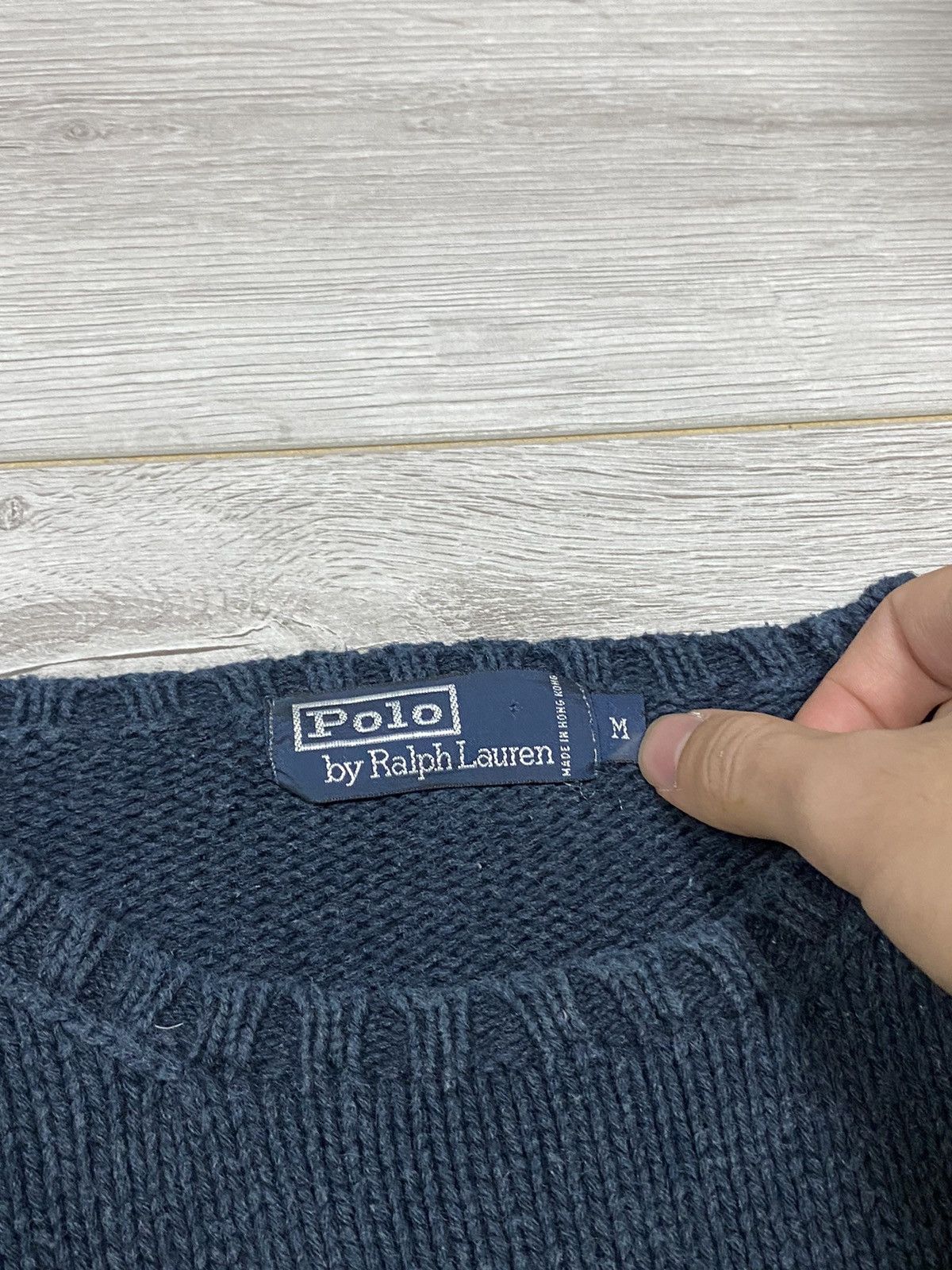 Polo Ralph Lauren Polo Ralph Lauren faded vintage knitted sweater Size US M / EU 48-50 / 2 - 6 Thumbnail