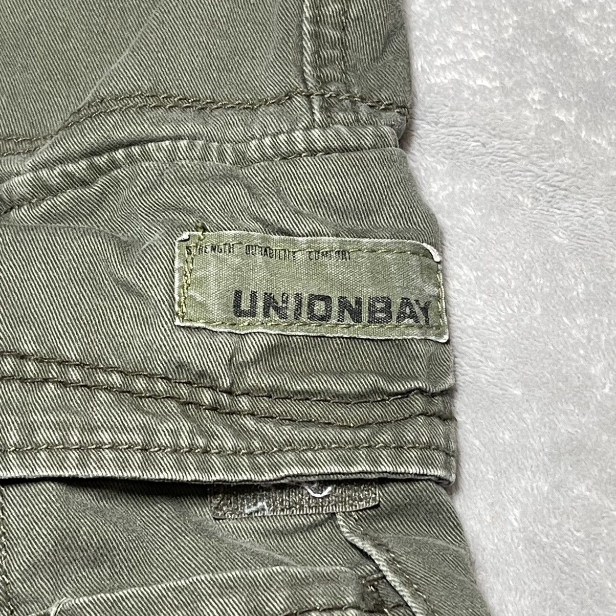 UNIONBAY Vintage Unionbay Mens Cargo Shorts 38 Green Y2K Cotton Size US 38 / EU 54 - 4 Thumbnail