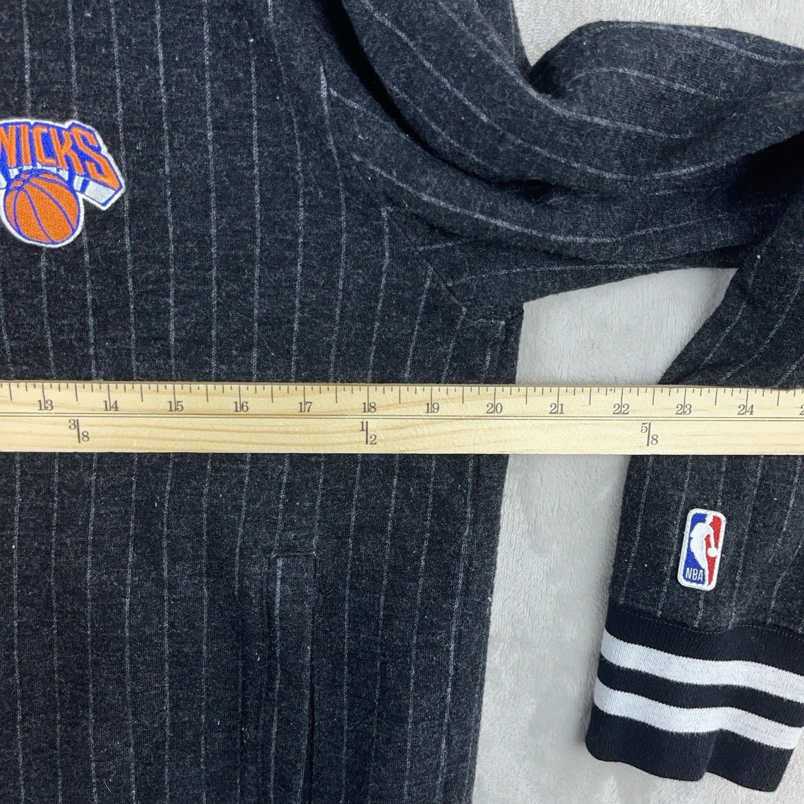 Todd Snyder Todd Snyder x NBA Knicks Wool-Blend Pin Stripe Track Jacket Size US M / EU 48-50 / 2 - 11 Thumbnail