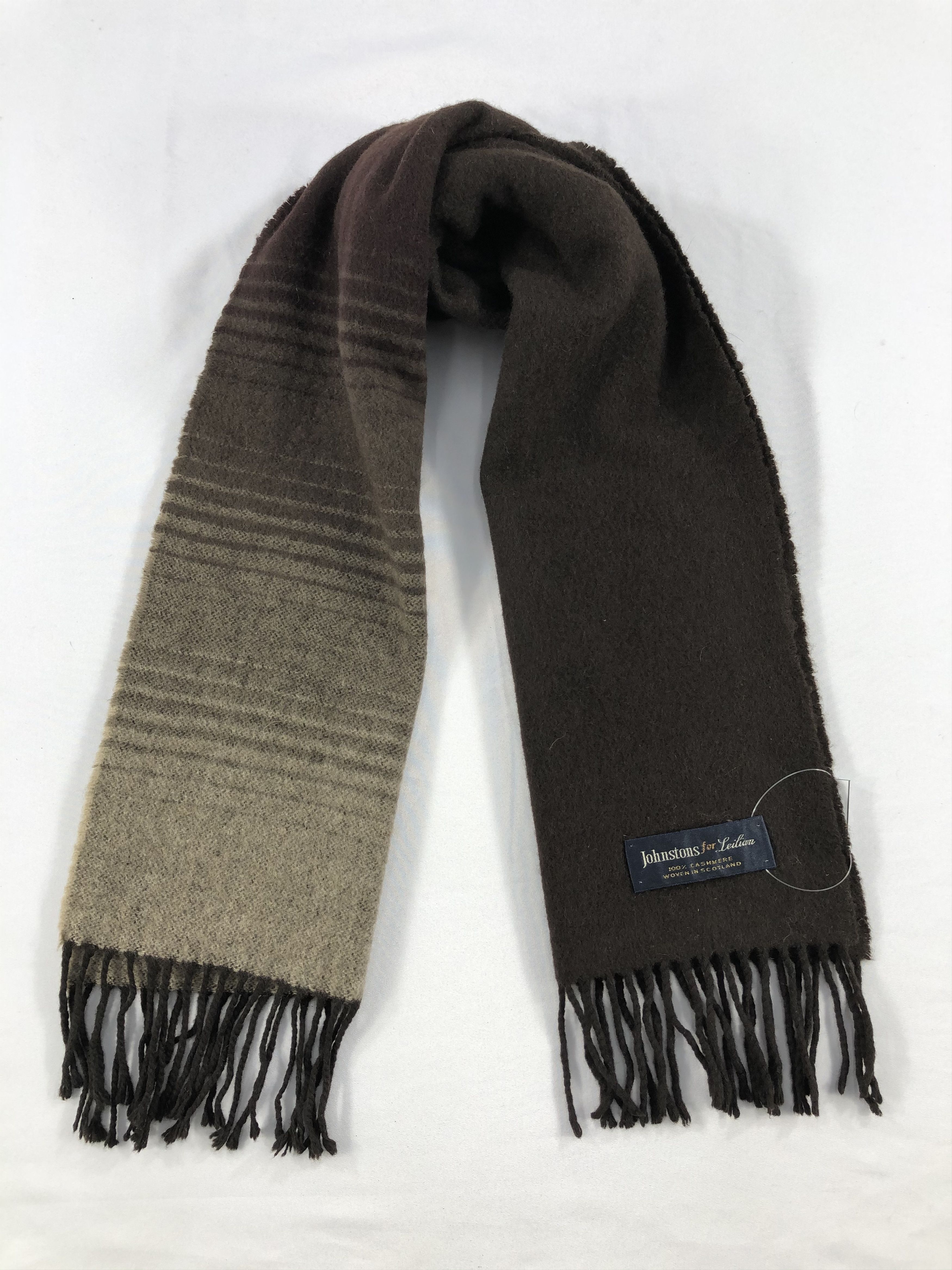 Johnstons Of Elgin Vintage Johnstons for Leilian Scarf/Muffler/Neckwear MF1759 Size ONE SIZE - 1 Thumbnail