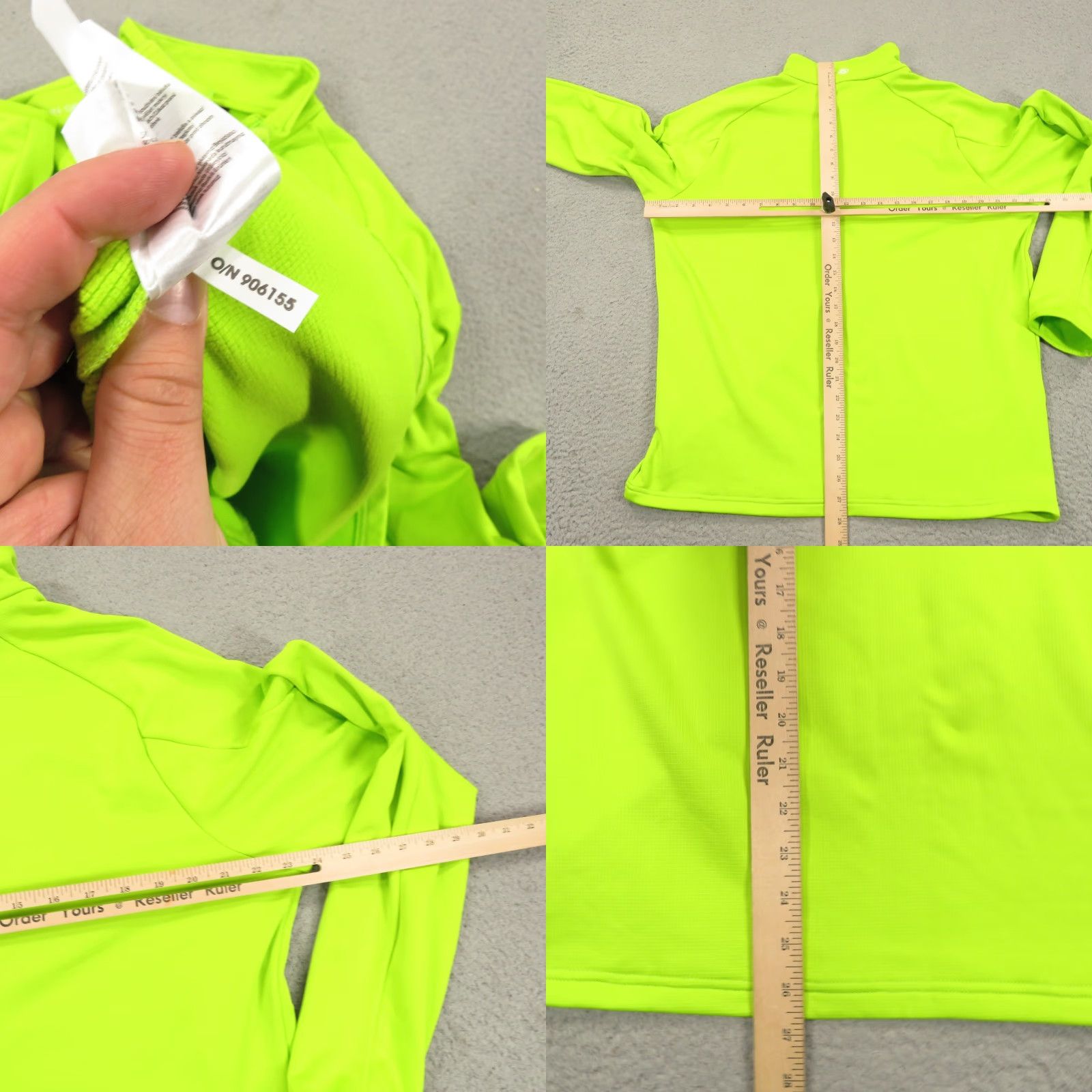 Galvin Green Galvin Green Jacket Mens XL 1/4 Zip Drake Pullover Thermal Neon Green Safety Windbreaker Shirt Size US XL / EU 56 / 4 - 8 Thumbnail