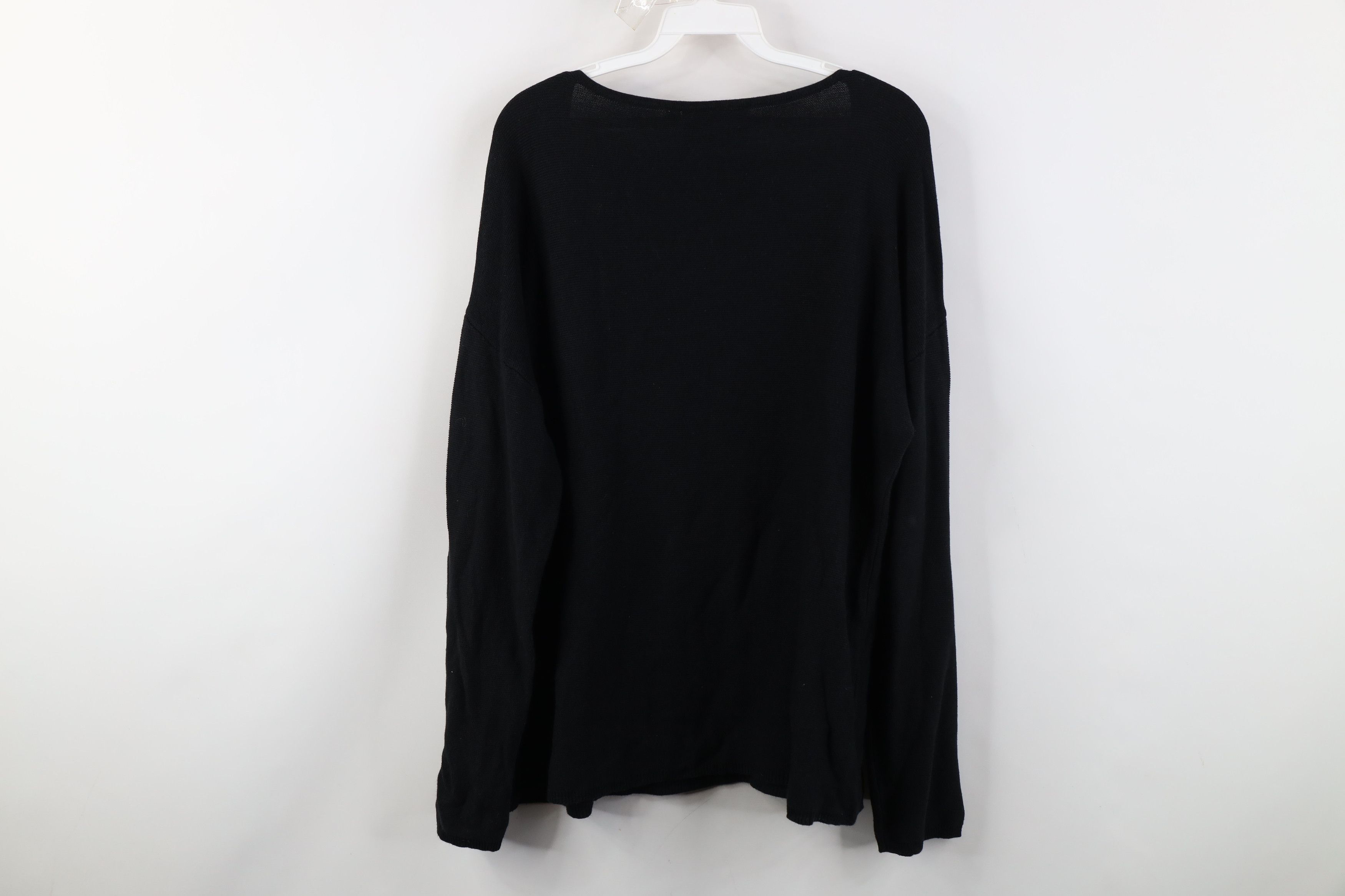 Vintage Vintage Y2K Babydoll Goth Flower Knit Lightweight Sweater Size XL / US 12-14 / IT 48-50 - 11 Thumbnail