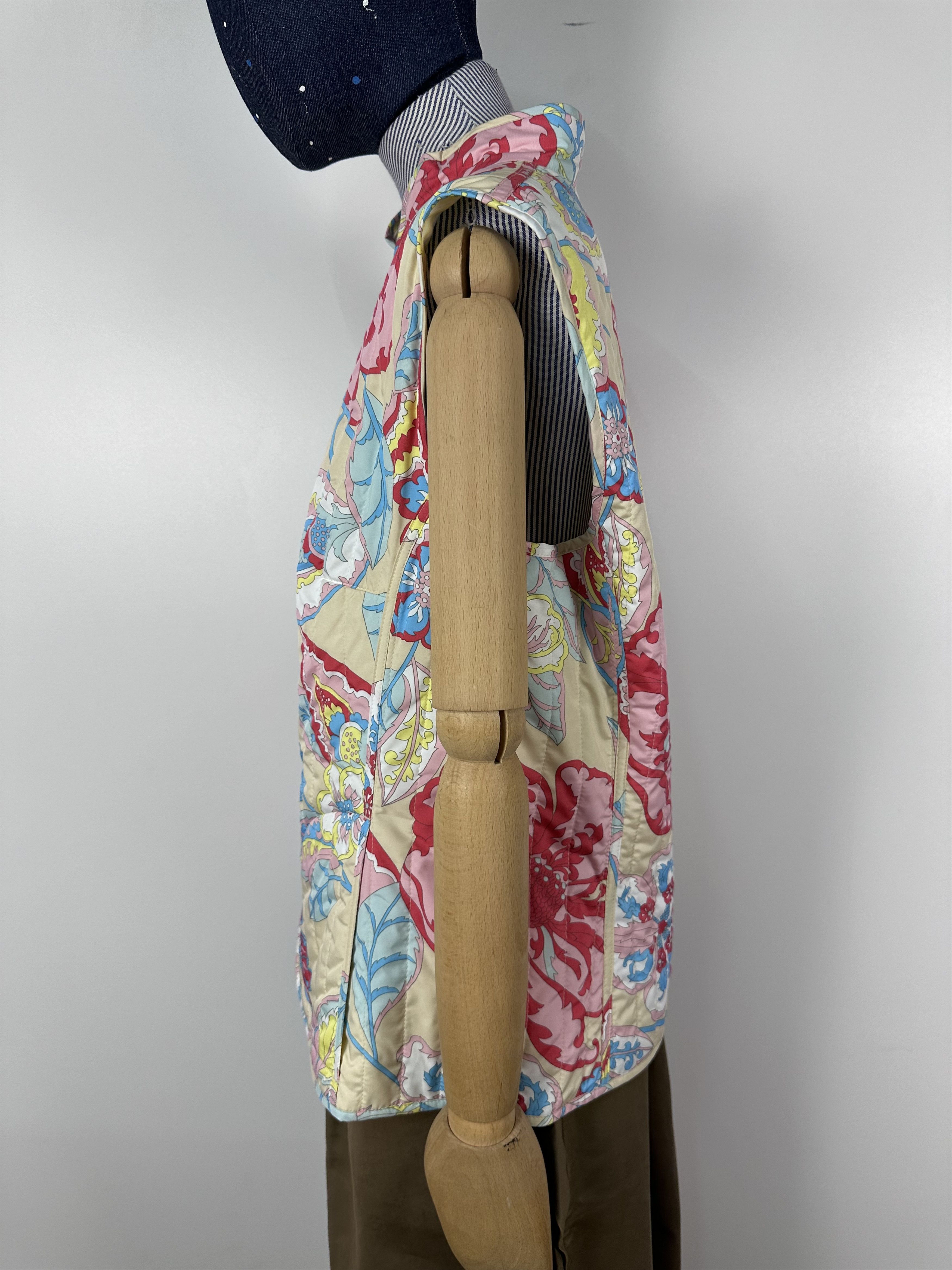 Escada × Escada Sport Escada Sport Element Quilted Floral Vest Womens Size S Size S / US 4 / IT 40 - 8 Thumbnail