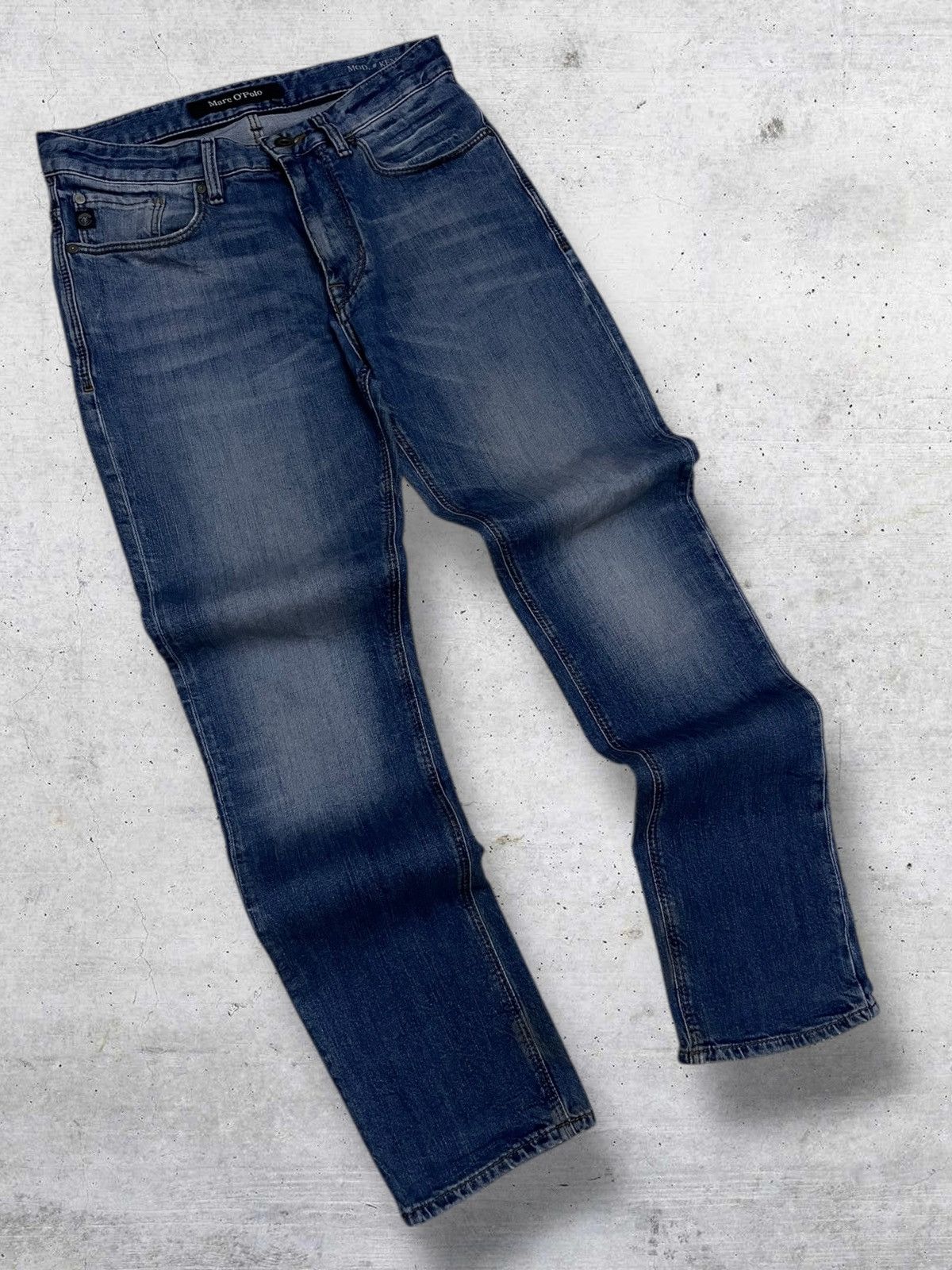 Marc O'Polo VINTAGE MARC O’OPOLO OG DESIGNER 90S INDIGO DENIM STYLE Size US 30 / EU 46 - 2 Thumbnail