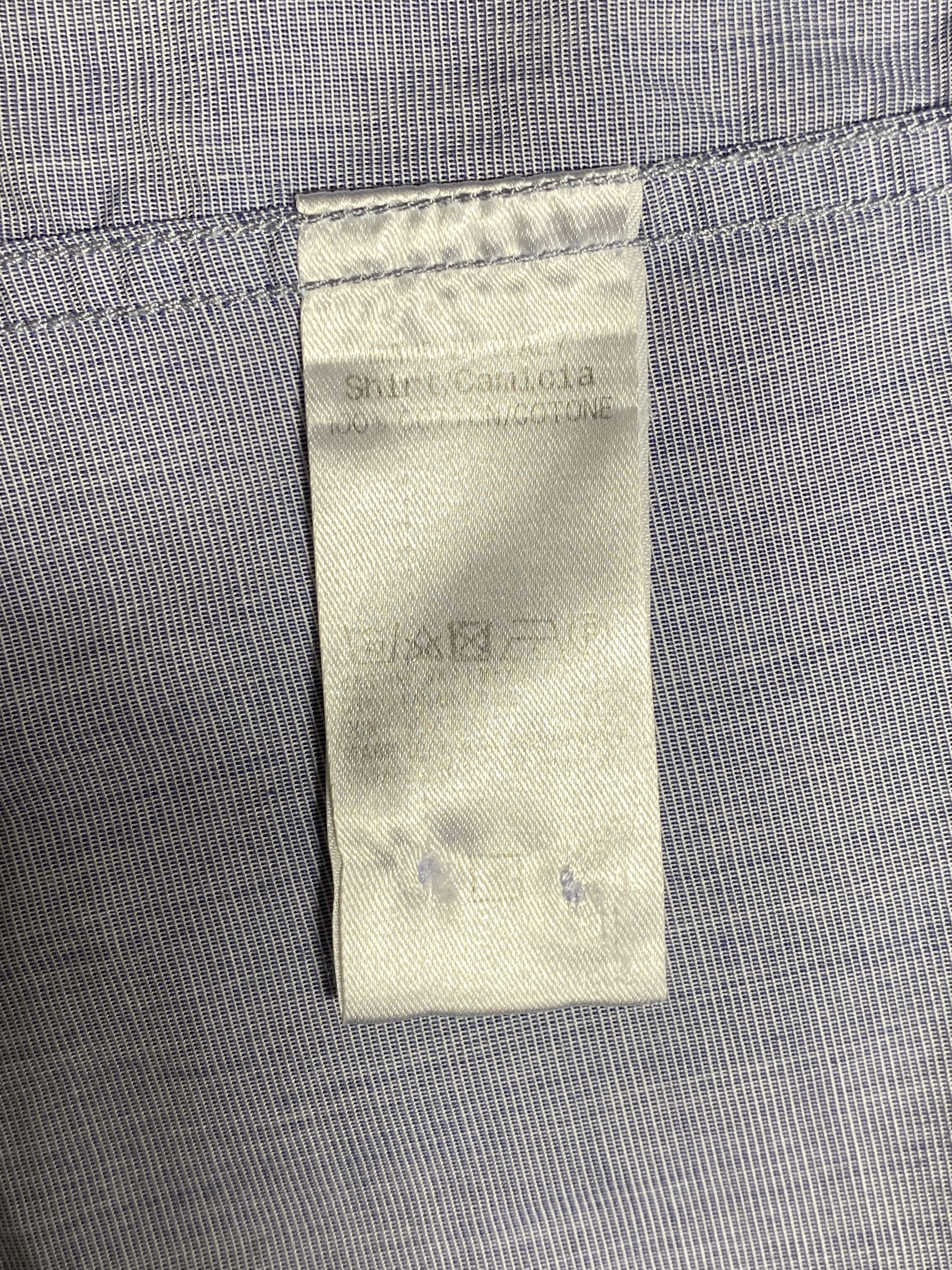 Gucci Gucci x Tom Ford Classic Tailored Blue Dress Satin Shirt Size US M / EU 48-50 / 2 - 6 Thumbnail