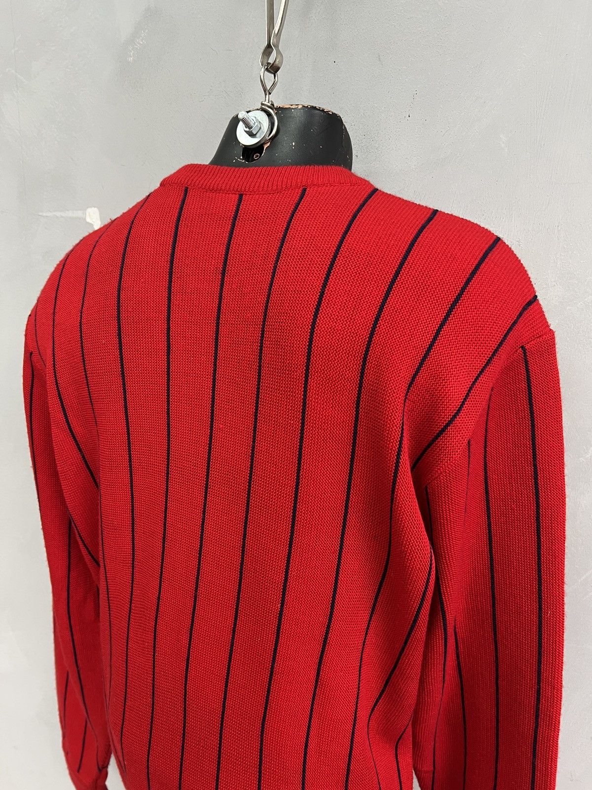 Lacoste Lacoste Chemise ripped V neck vintage sweater y2k Size US L / EU 52-54 / 3 - 6 Thumbnail
