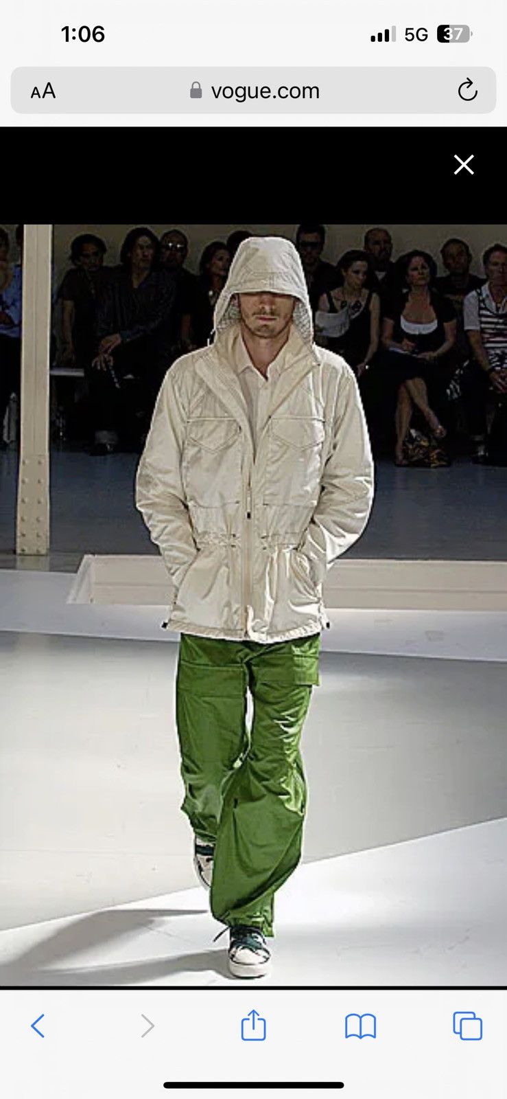 Issey Miyake Issey Miyake S/S 07 Plaid Lining Panelled Nylon Jacket Size US L / EU 52-54 / 3 - 11 Thumbnail
