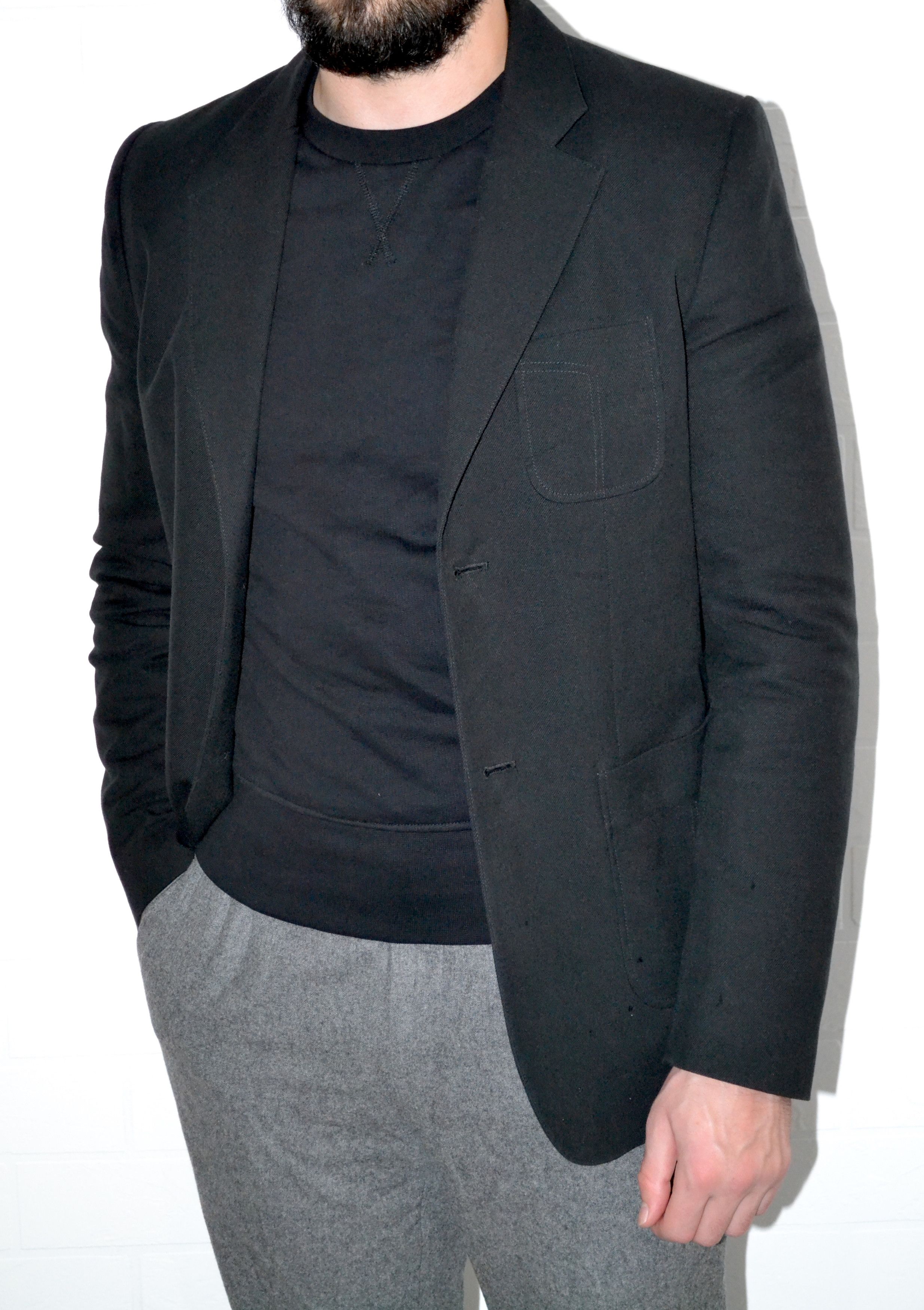A.P.C. A.P.C. Black Blazer Size 48R - 4 Thumbnail