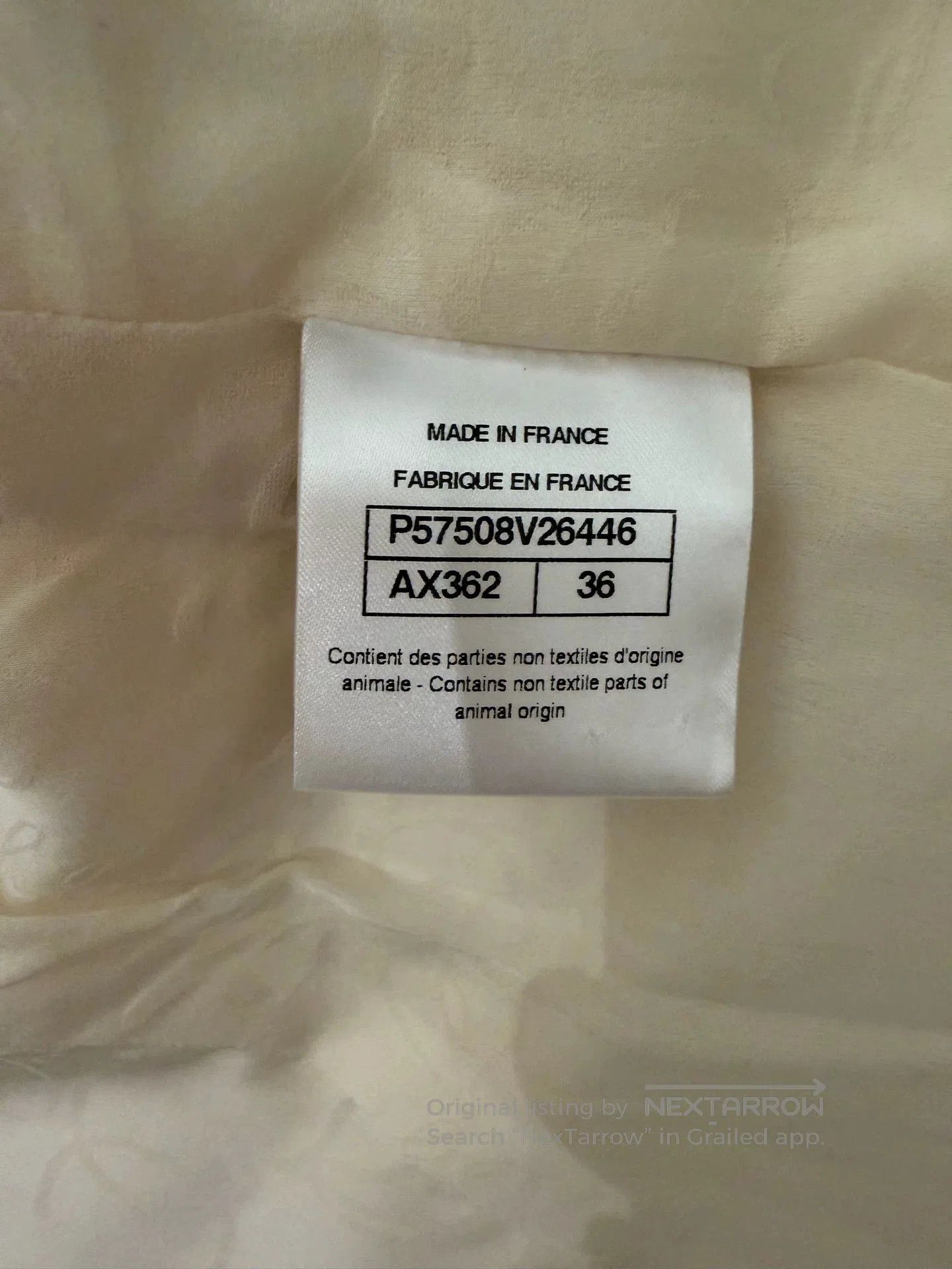 Chanel Chanel White Tweed Wool Jacket. Size US XS / EU 42 / 0 - 4 Thumbnail