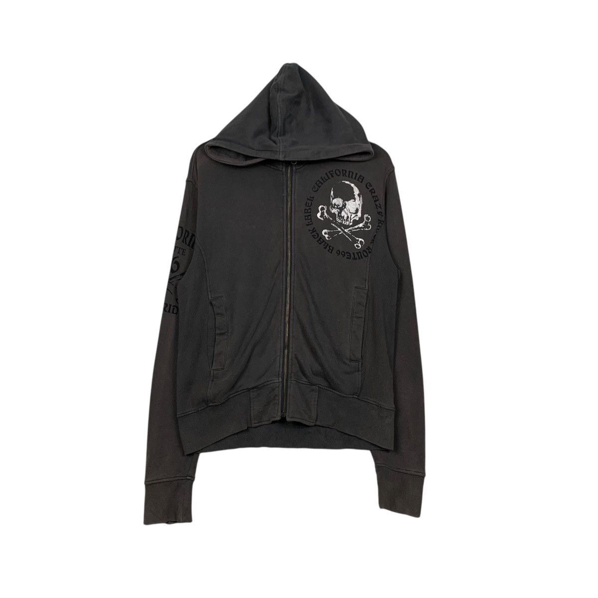 Japanese Brand INFINITY Black Label Crazy Rider Route 66 Hoodies #1715-C76 Size US L / EU 52-54 / 3 - 4 Thumbnail