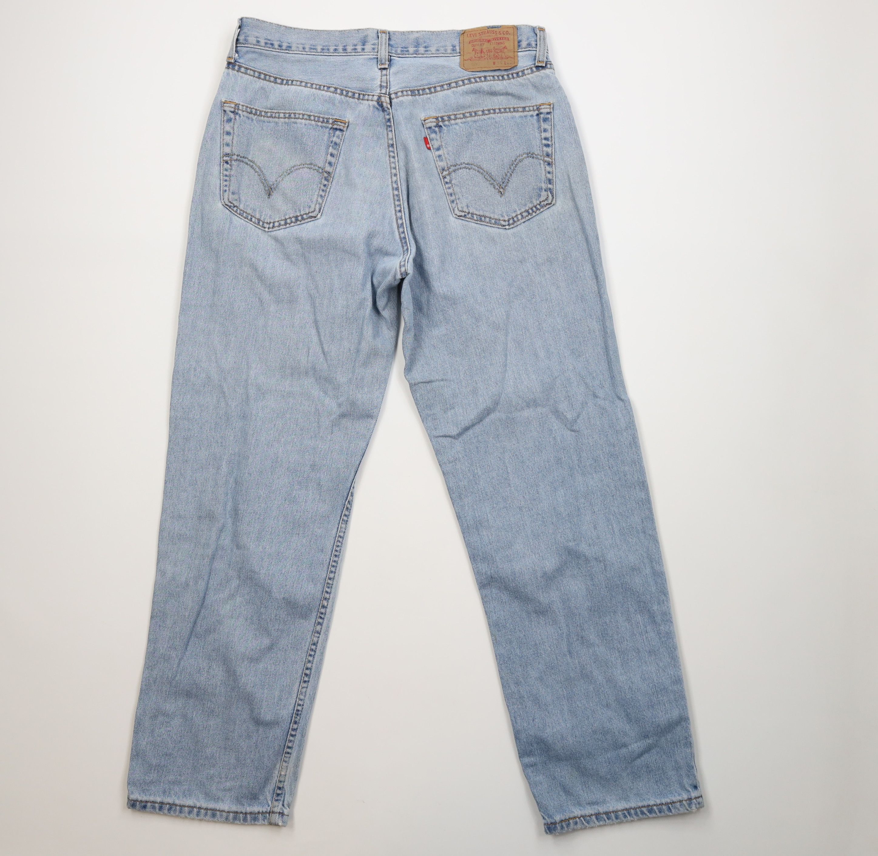 Levi's Vintage Y2K Levis 550 Relaxed Fit Denim Jeans Blue Cotton Size US 34 / EU 50 - 12 Thumbnail