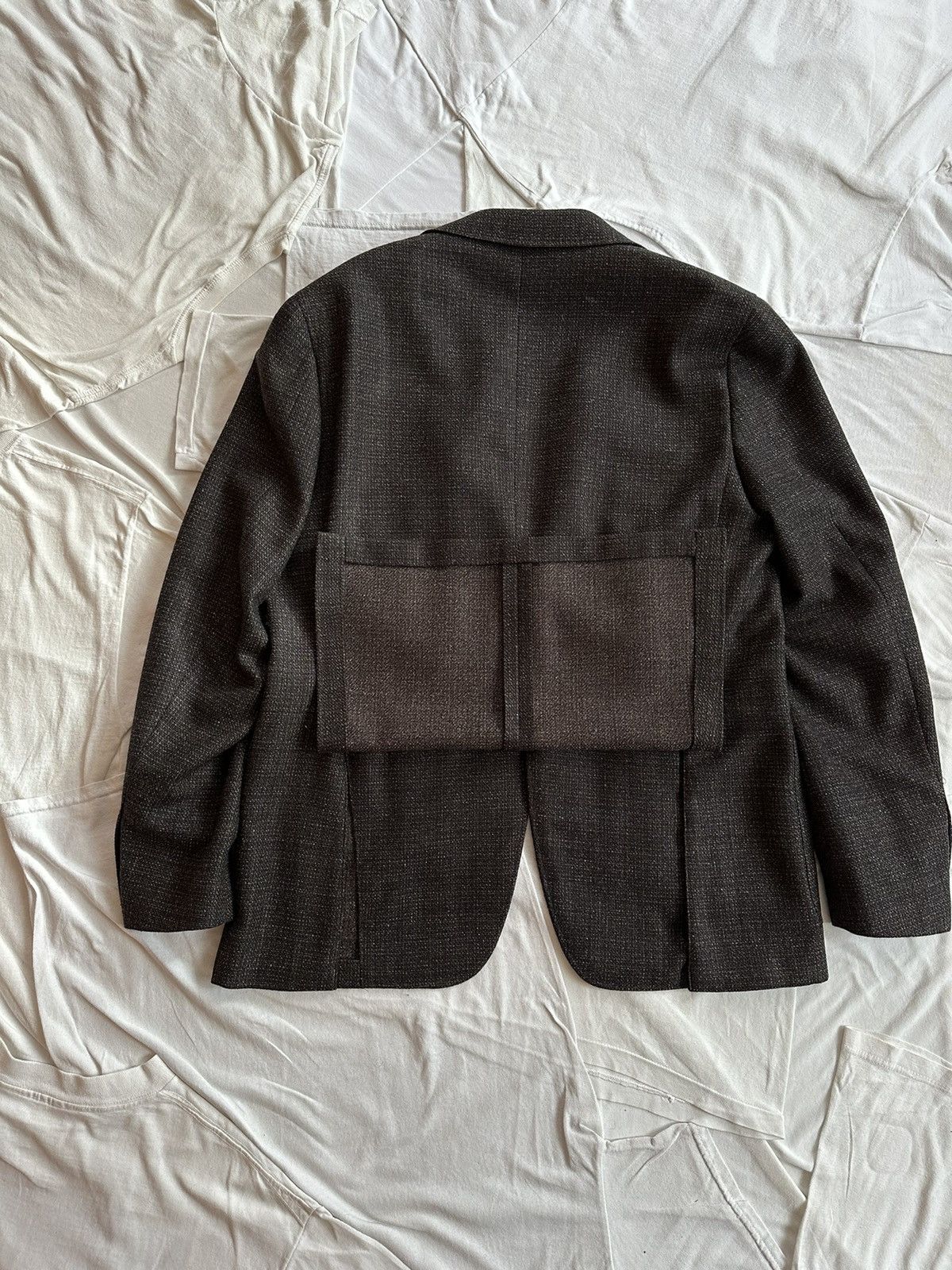 Canali Canali Kei Wool Sport Blazer Jacket Size 52R - 8 Thumbnail