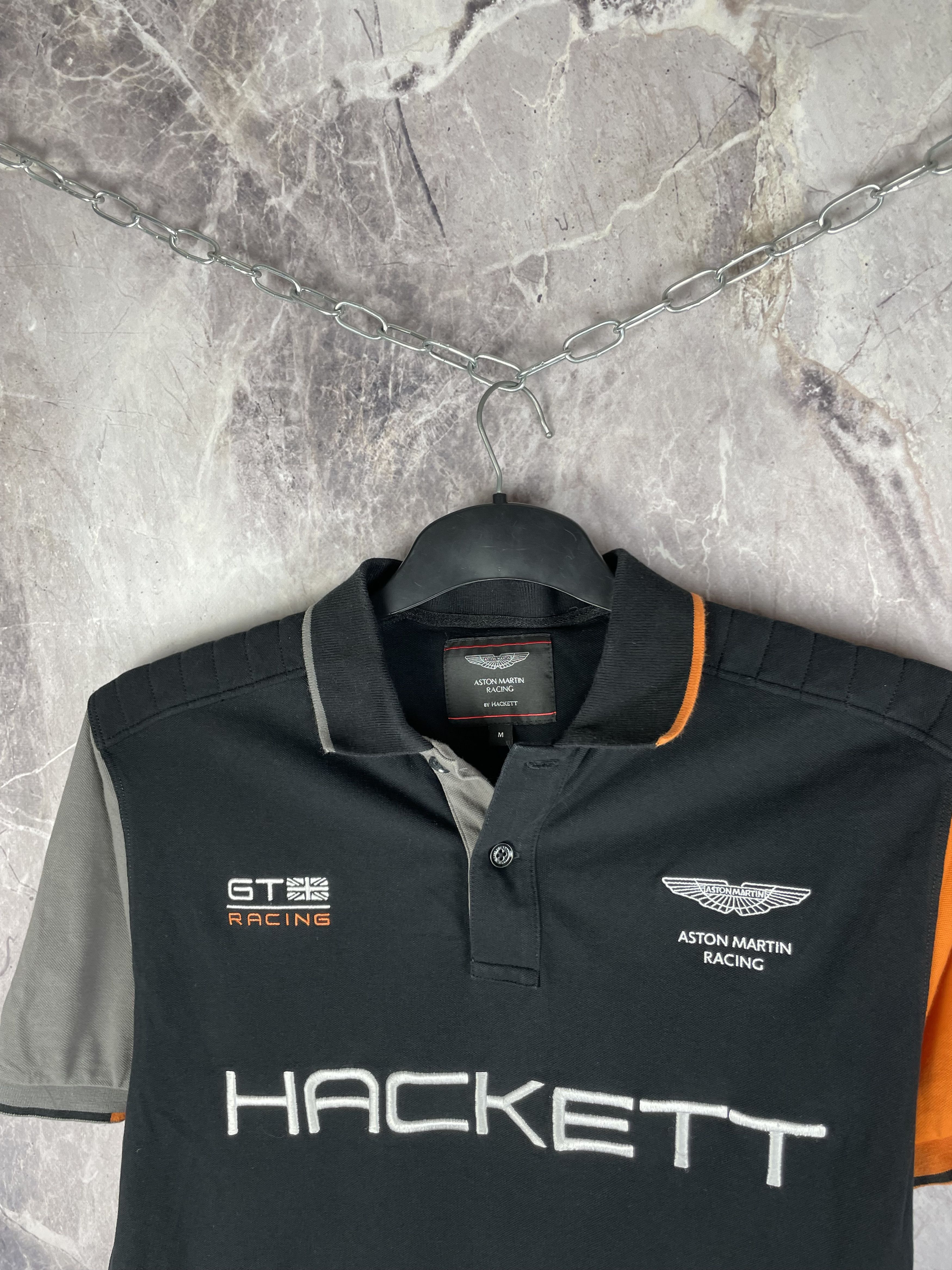 Hackett Hackett Aston Martin vintage polo shirt Size US M / EU 48-50 / 2 - 3 Thumbnail