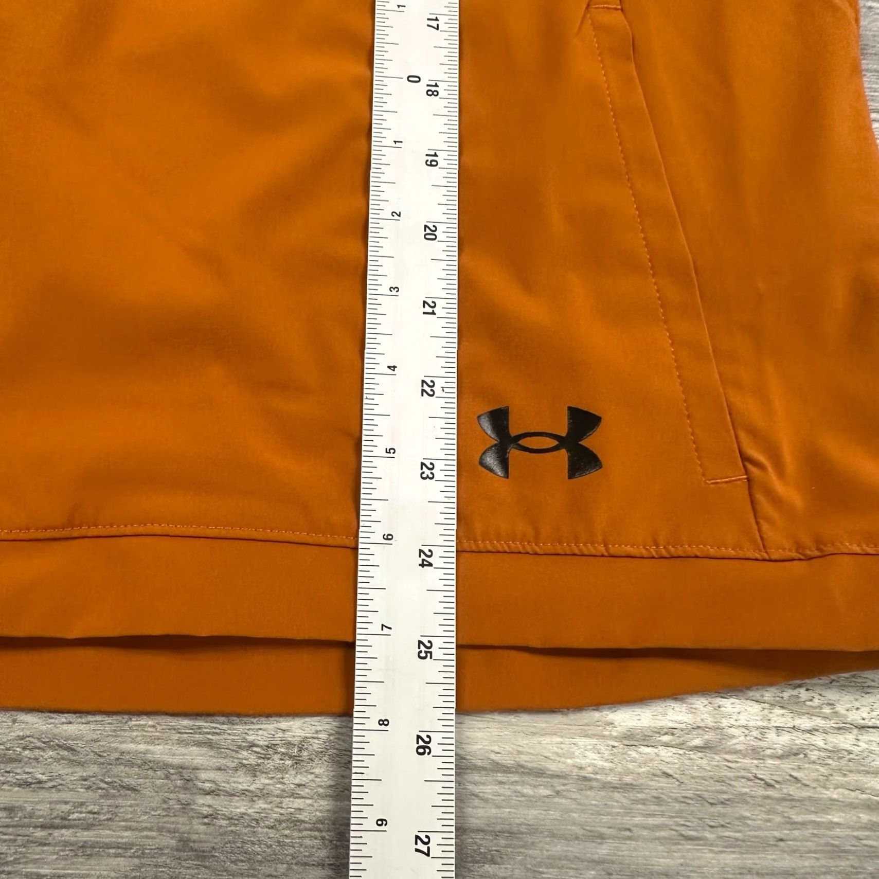 Under Armour Under Armour Jacket XL Men Orange Black Full Zip Woven Waterproof Track Windbreaker Sports Outdoor Size US XL / EU 56 / 4 - 6 Thumbnail