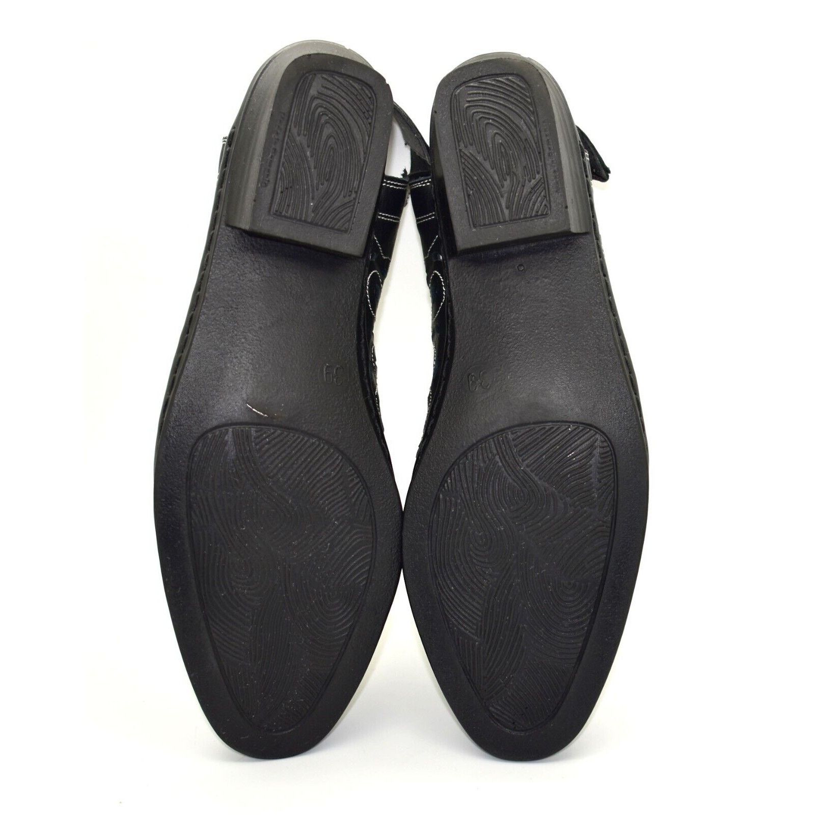 Rieker RIEKER ANTISTRESS Embroidered Laser Cut Leather Slingback 39 Size US 9 / IT 39 - 5 Thumbnail