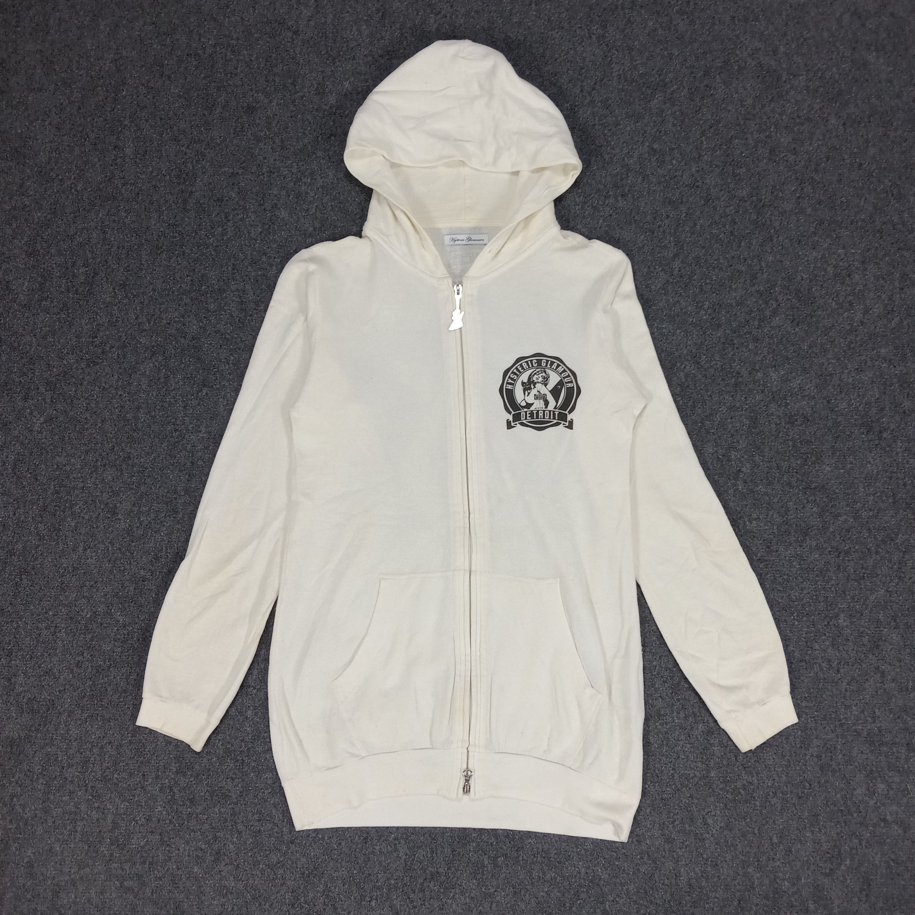 Hysteric Glamour × Japanese Brand × Vintage Hysteric Glamour Japanese Brand Guitar Hoodies Size US XS / EU 42 / 0 - 4 Thumbnail