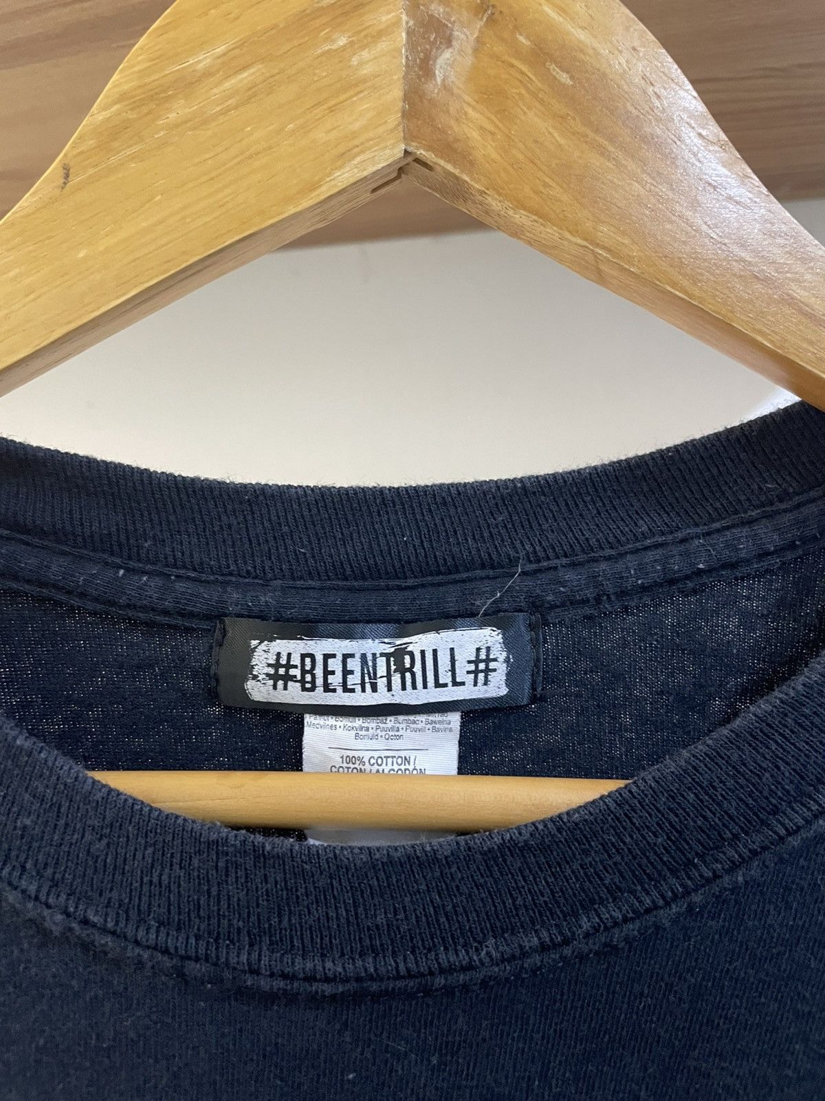 Been Trill × Hood By Air Been Trill x Mall Ratz Sorry Middle Finger L/S Shirt Size US XL / EU 56 / 4 - 4 Thumbnail