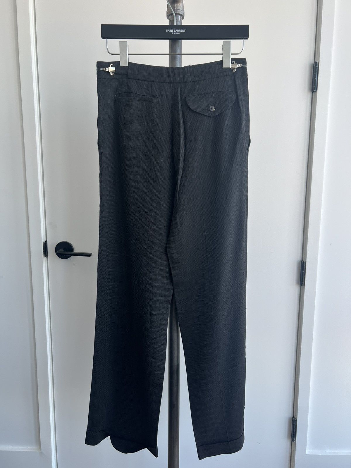 Ann Demeulemeester 90s Zipper-Waist Trousers Size 27" / US 4 / IT 40 - 6 Thumbnail