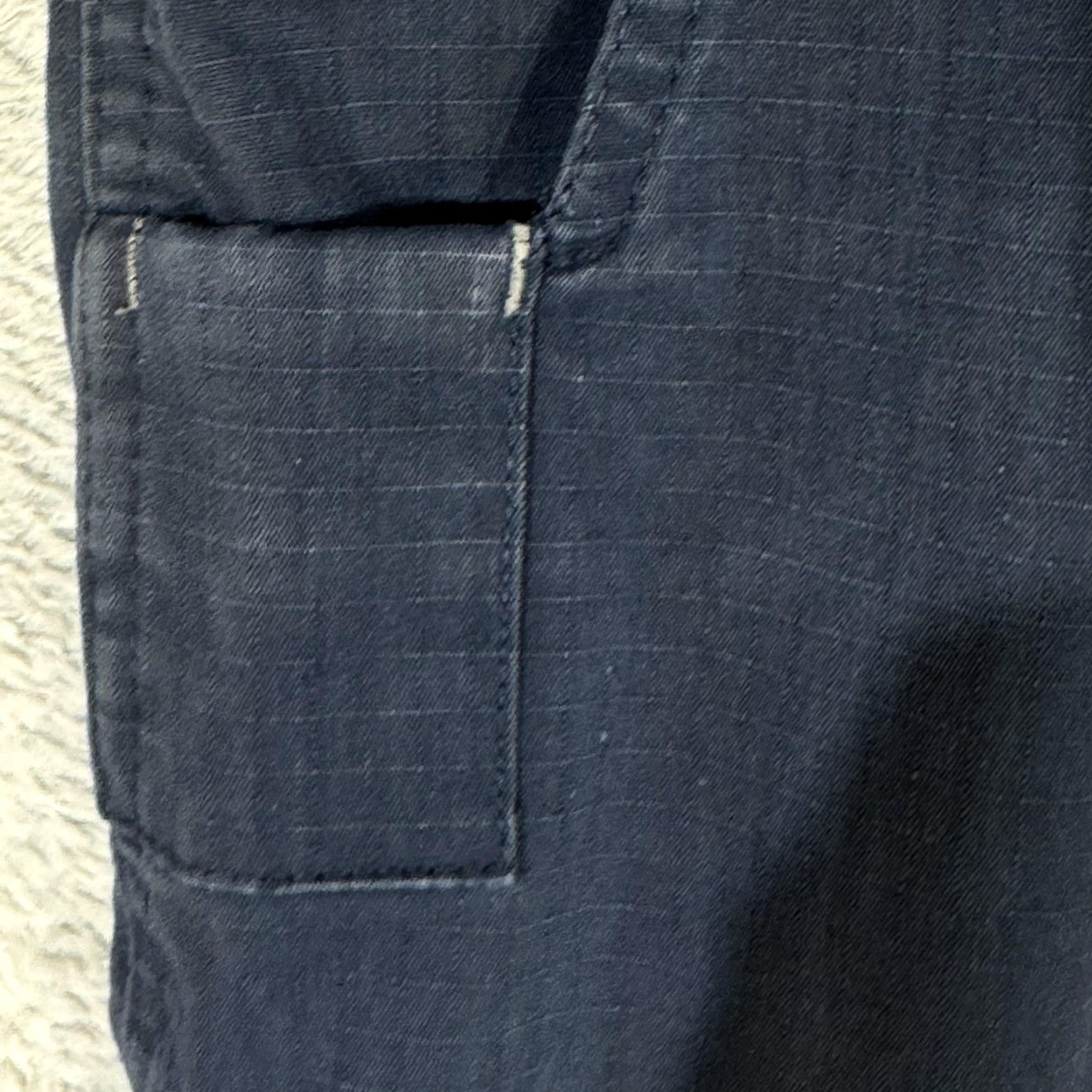 Carhartt Carhartt Pants Mens 38x30 Navy Relaxed Fit Cargo Ripstop Workwear Utility Size US 38 / EU 54 - 6 Thumbnail