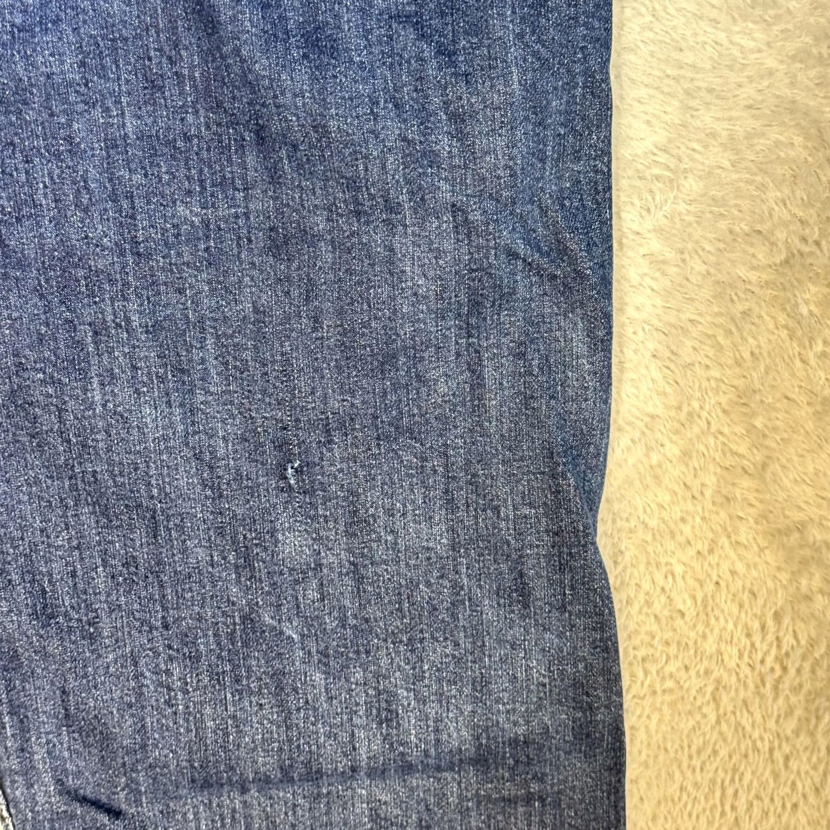 Levi's Levi'S Jeans Mens 42x30 Blue Stretch Denim Straight Leg Medium Wash Casual - Great Condition Size US 42 / EU 58 - 4 Thumbnail