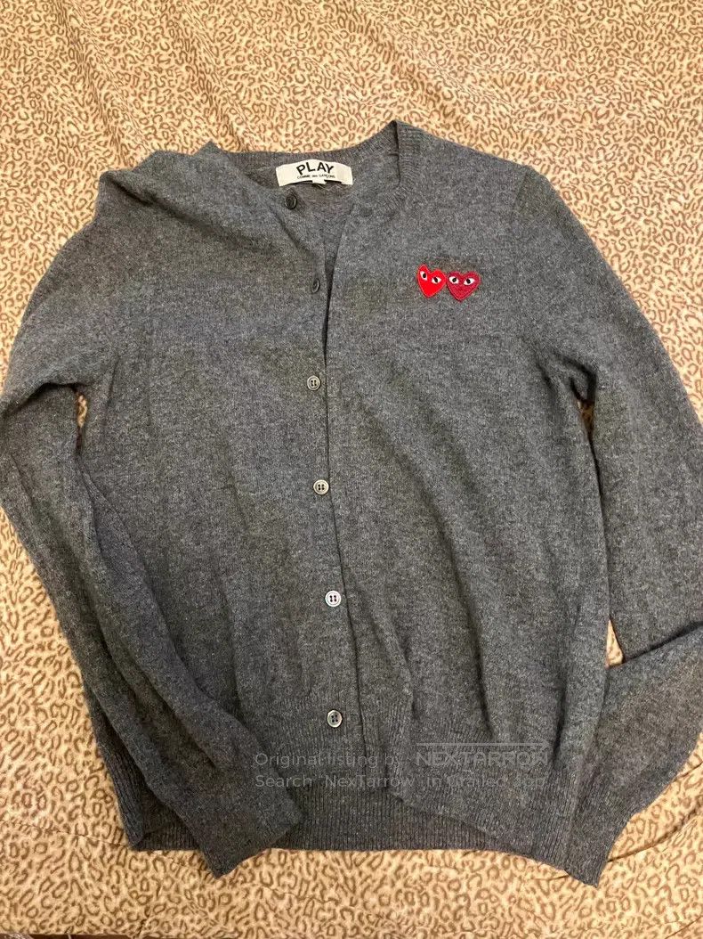 Comme des Garcons Comme Des Garcons Wool Knit Cardigan Size L / US 10 / IT 46 - 1 Thumbnail