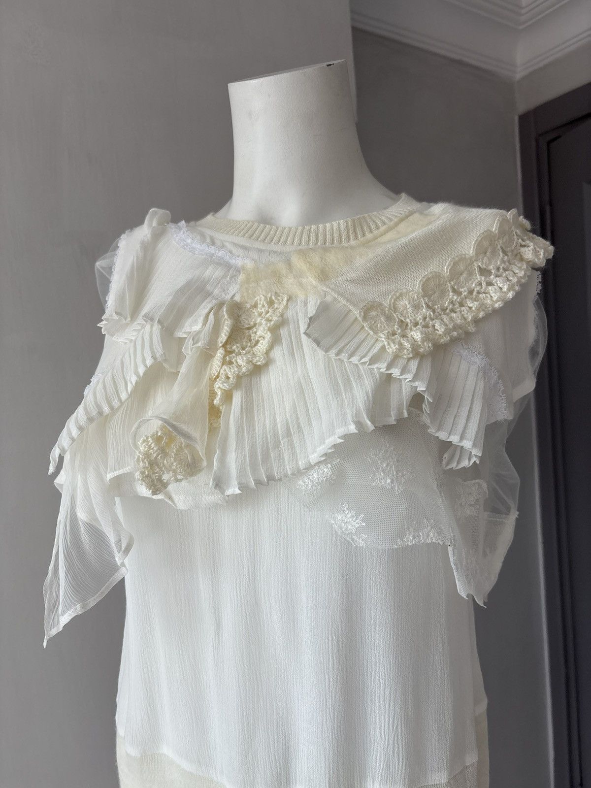Vintage Vintage silk blouse Size L / US 10 / IT 46 - 15 Thumbnail