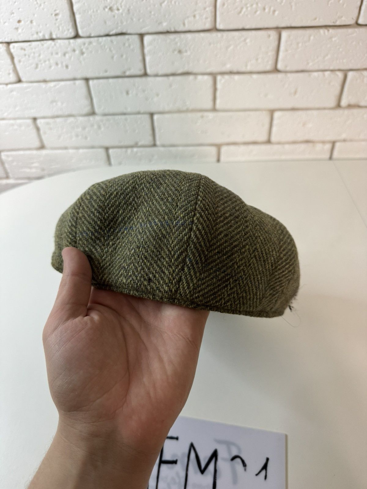 Harris Tweed Harris Tweed vintage cap hat Size ONE SIZE - 3 Thumbnail