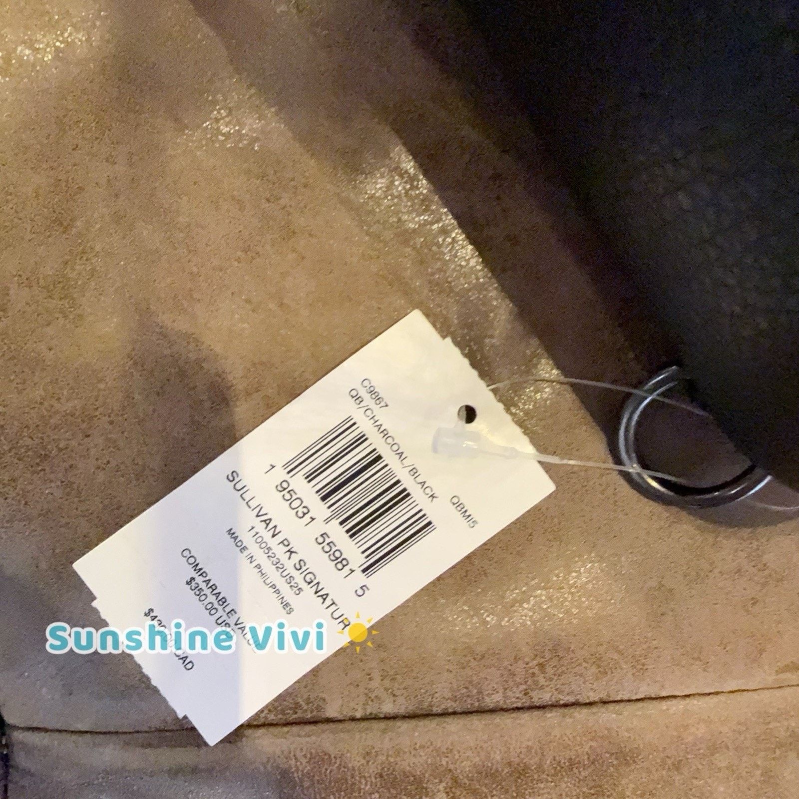 Coach NWT Coach C9867 Sullivan Sling Pack Canvas Leather Black Size ONE SIZE - 4 Thumbnail